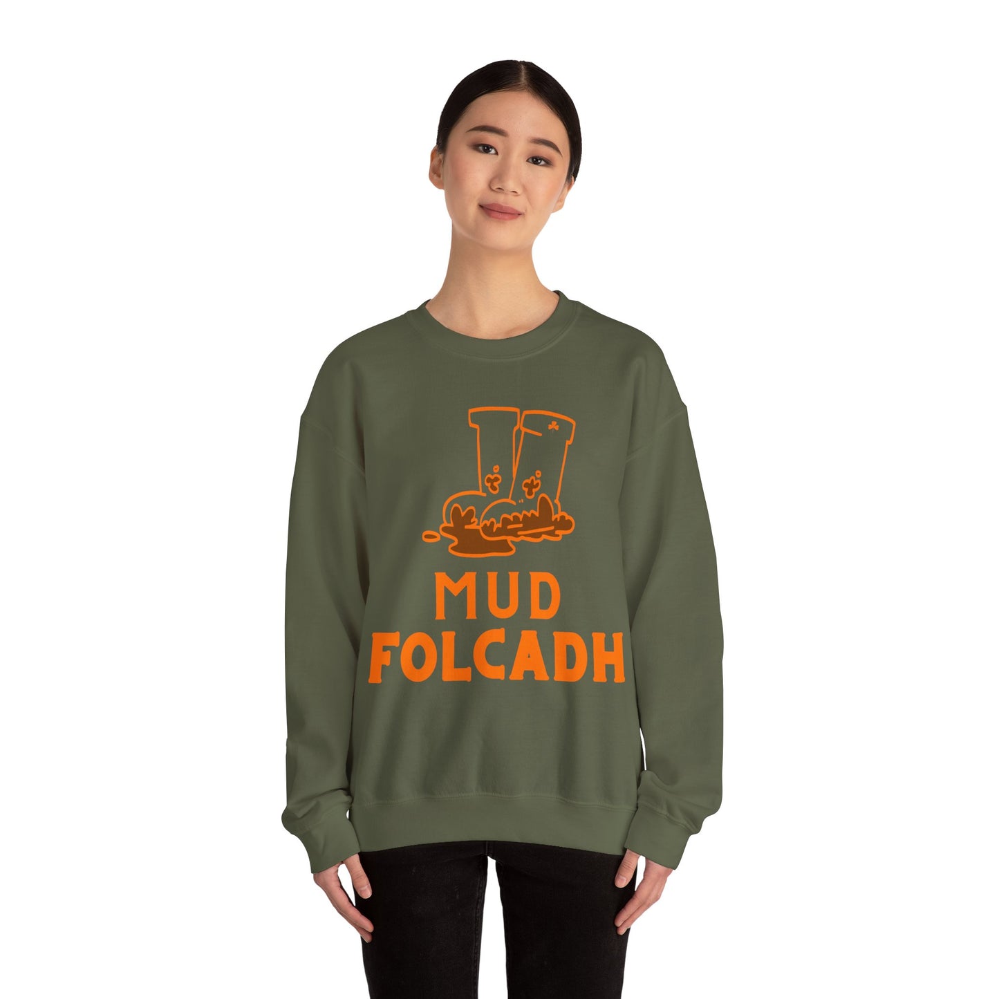 MUD FOLCADH Unisex Heavy Blend™ Crewneck Sweatshirt