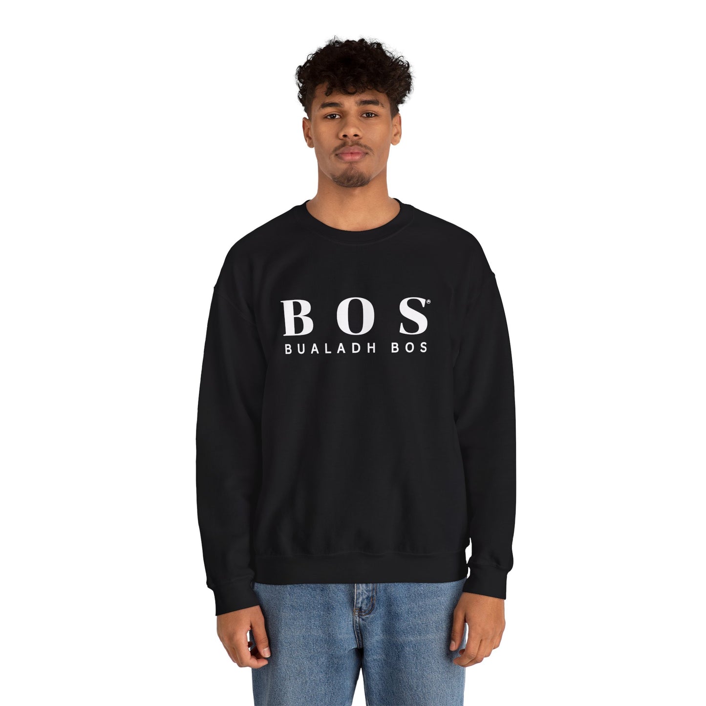 BOS BUALADH BOS Unisex Heavy Blend™ Crewneck Sweatshirt