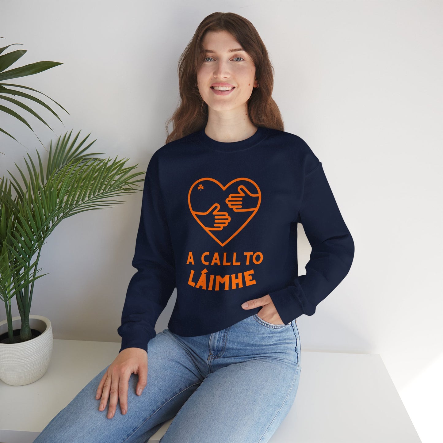 A CALL TO LÁIMHE Unisex Heavy Blend™ Crewneck Sweatshirt