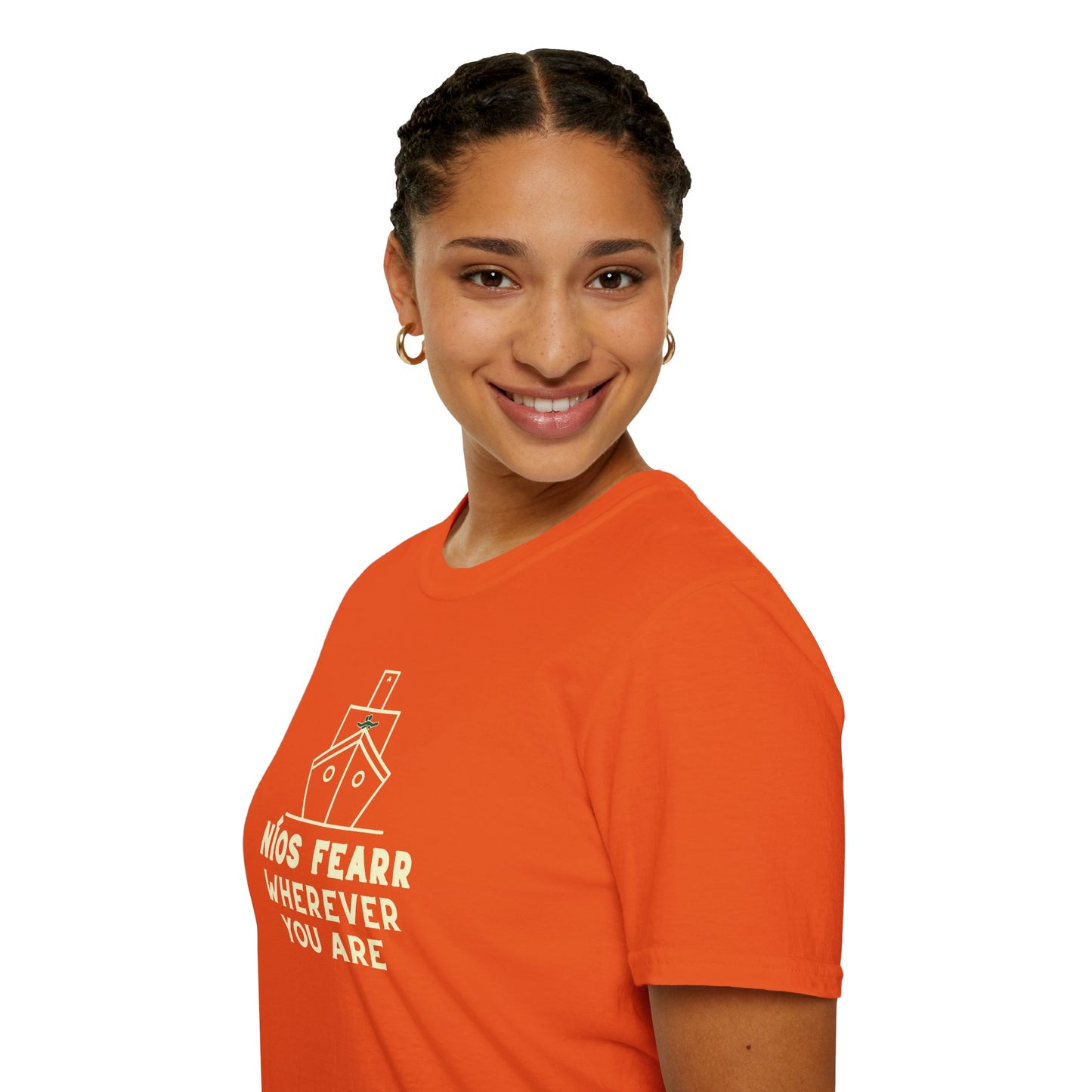 NÍOS FEARR WHEREVER YOU ARE Unisex Softstyle 100% Cotton T-Shirt