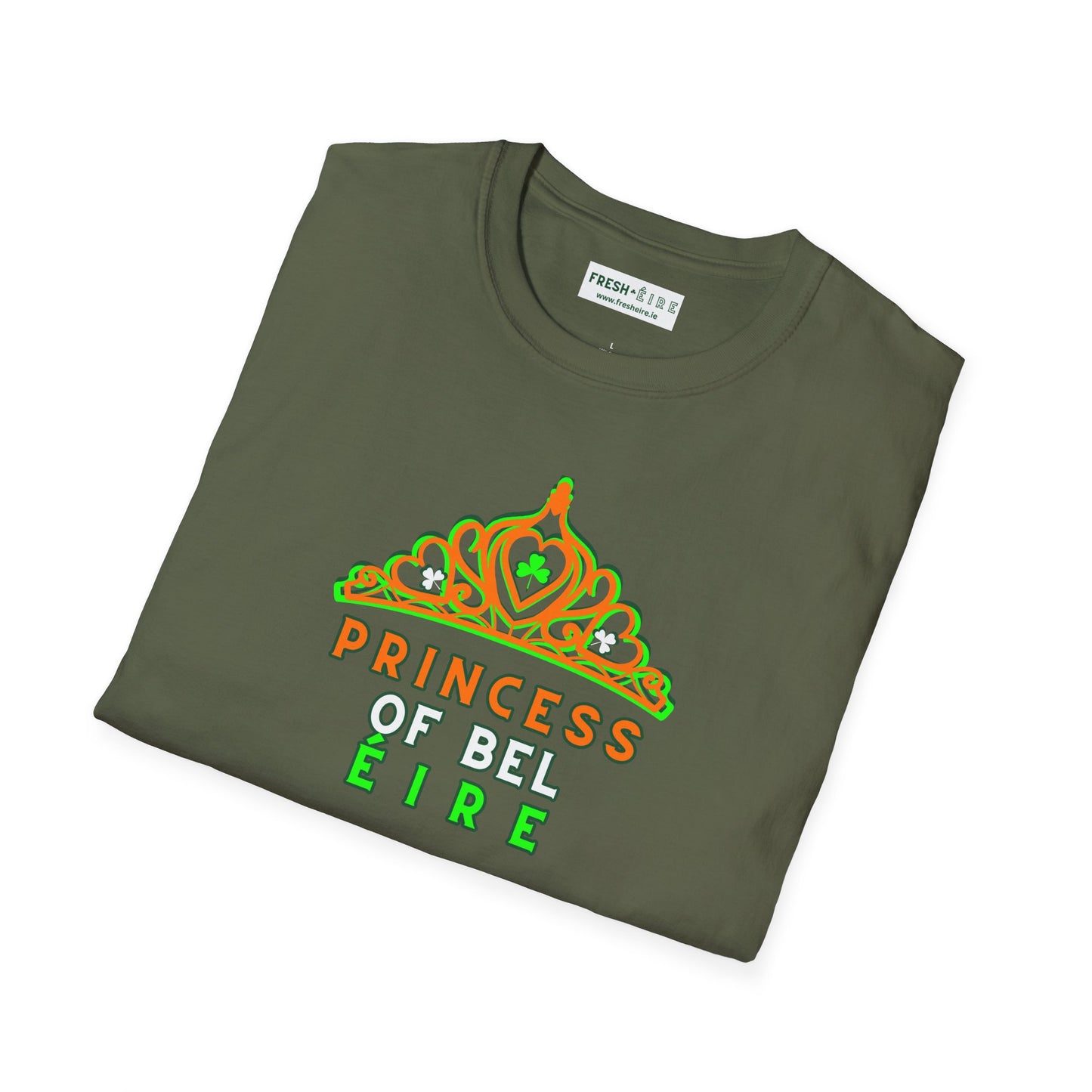 PRINCESS OF BEL ÉIRE Unisex Softstyle 100% Cotton T-Shirt