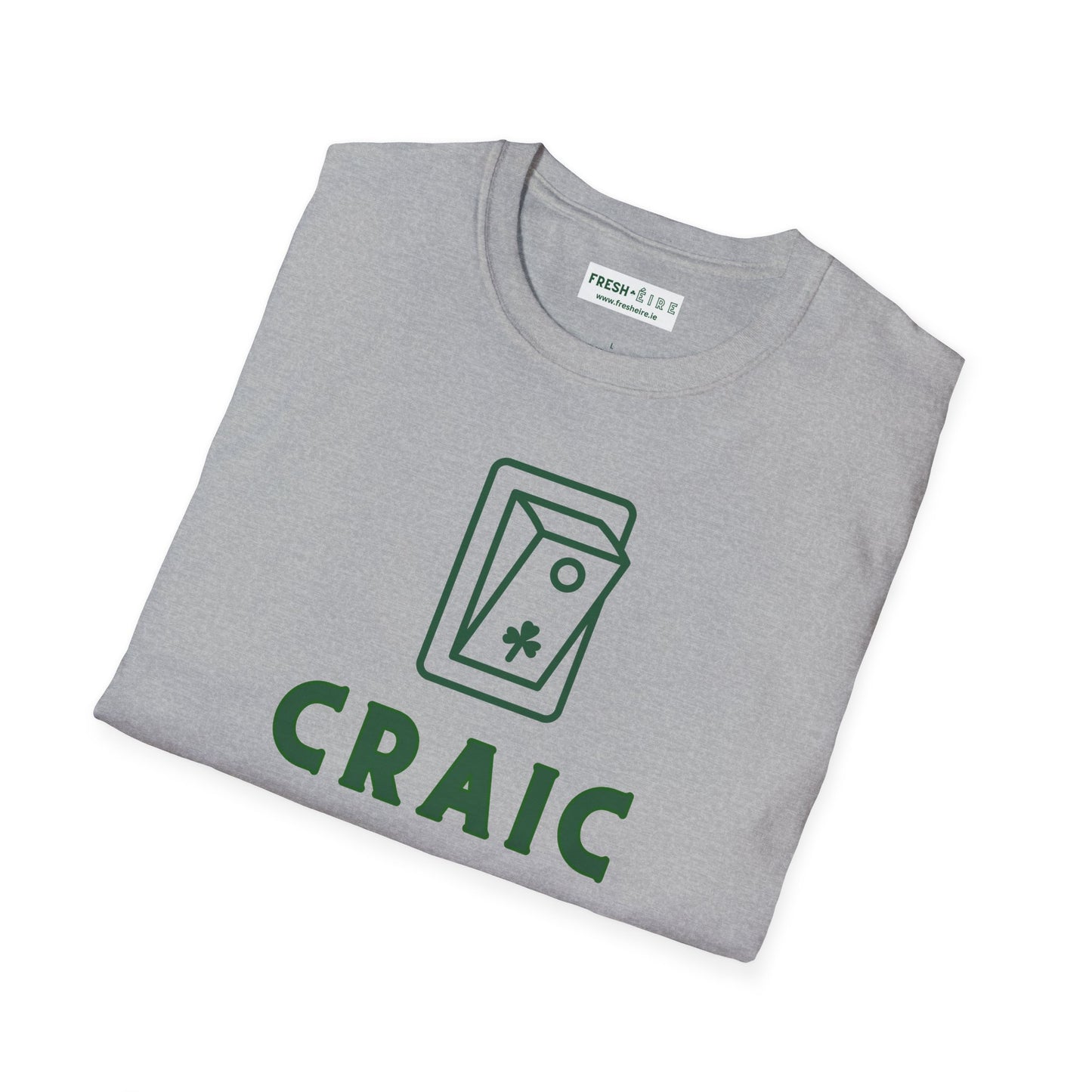 CRAIC ON Unisex Softstyle 100% Cotton T-Shirt