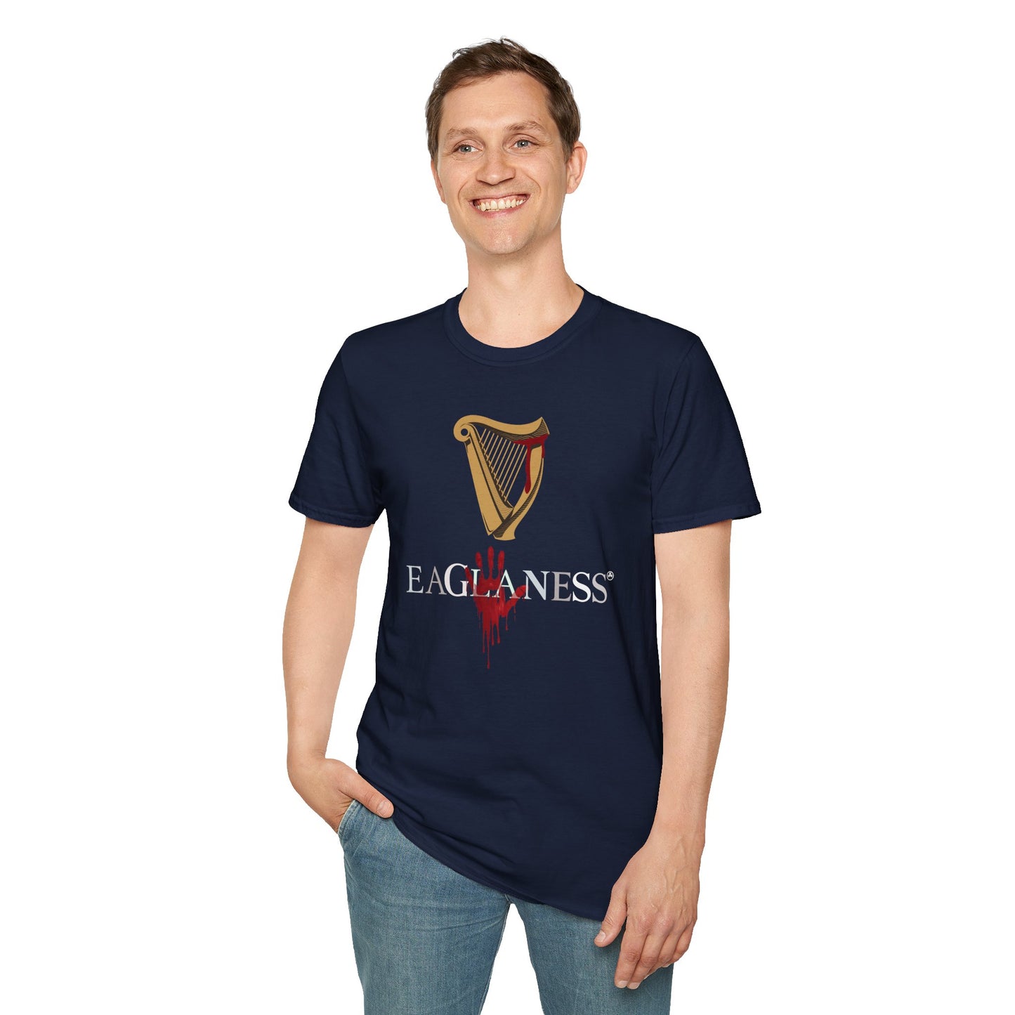 EAGLANESS 100% Cotton Unisex Softstyle T-Shirt