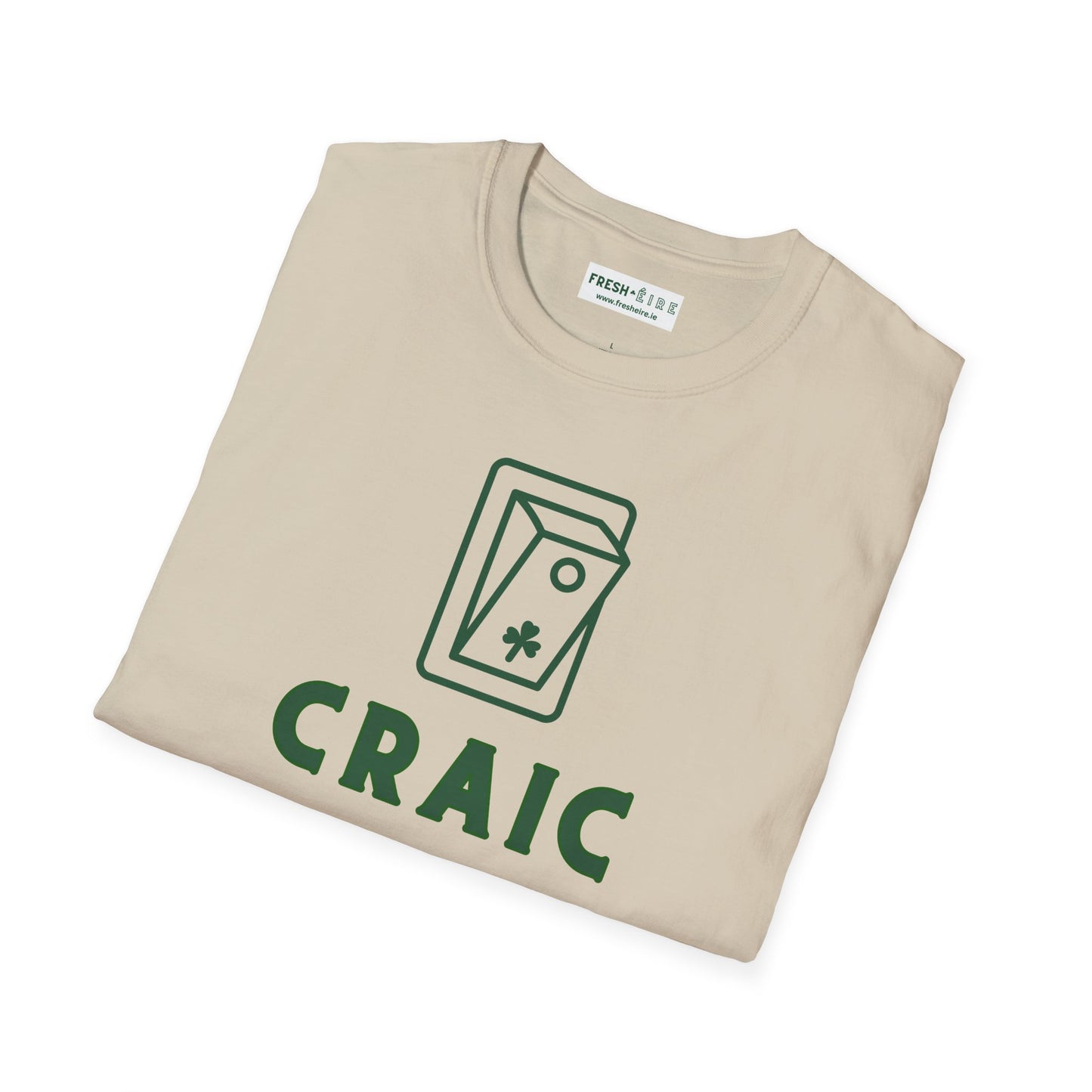 CRAIC ON Unisex Softstyle 100% Cotton T-Shirt