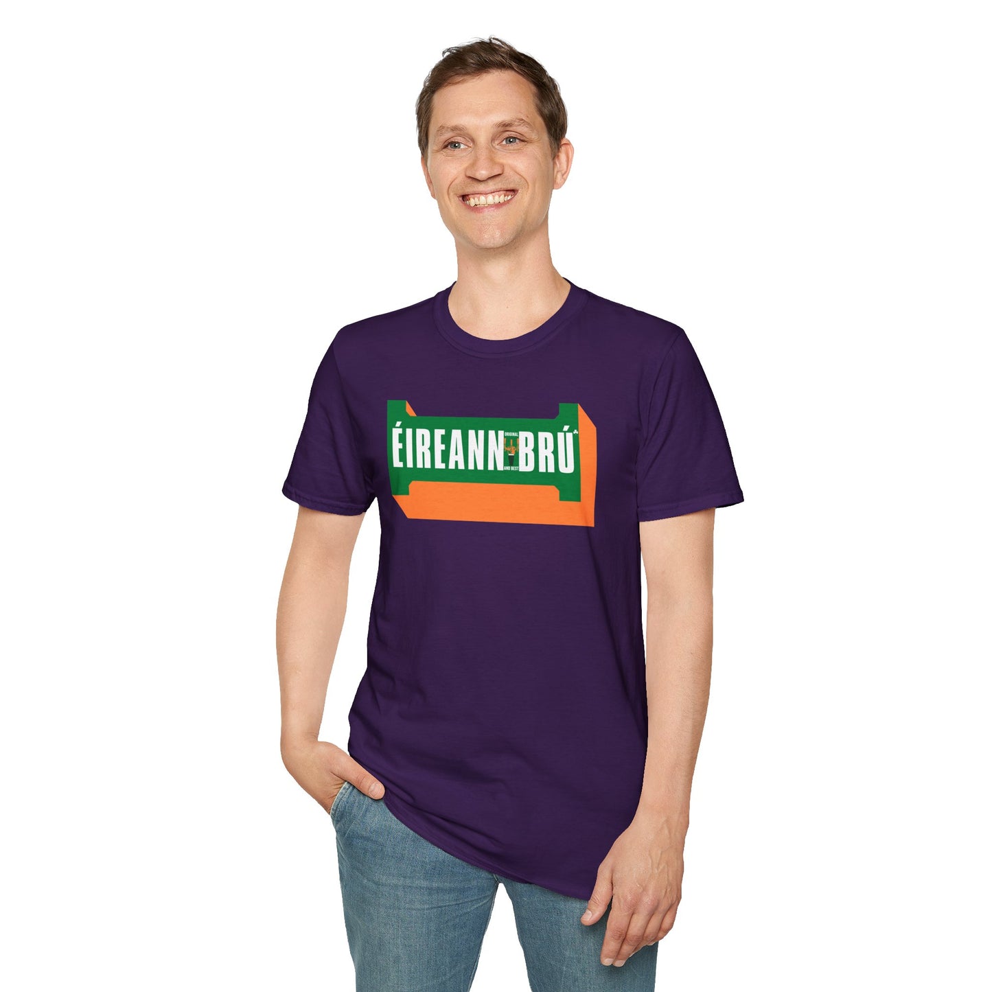 ÉIREANN BRÚ Unisex Softstyle 100% Cotton T-Shirt