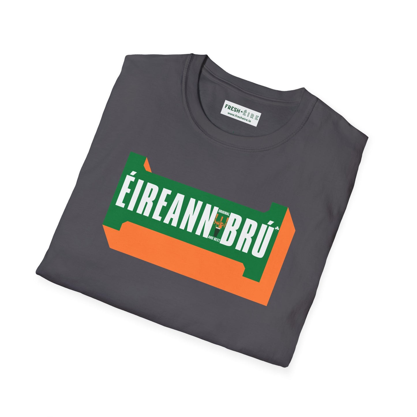 ÉIREANN BRÚ Unisex Softstyle 100% Cotton T-Shirt