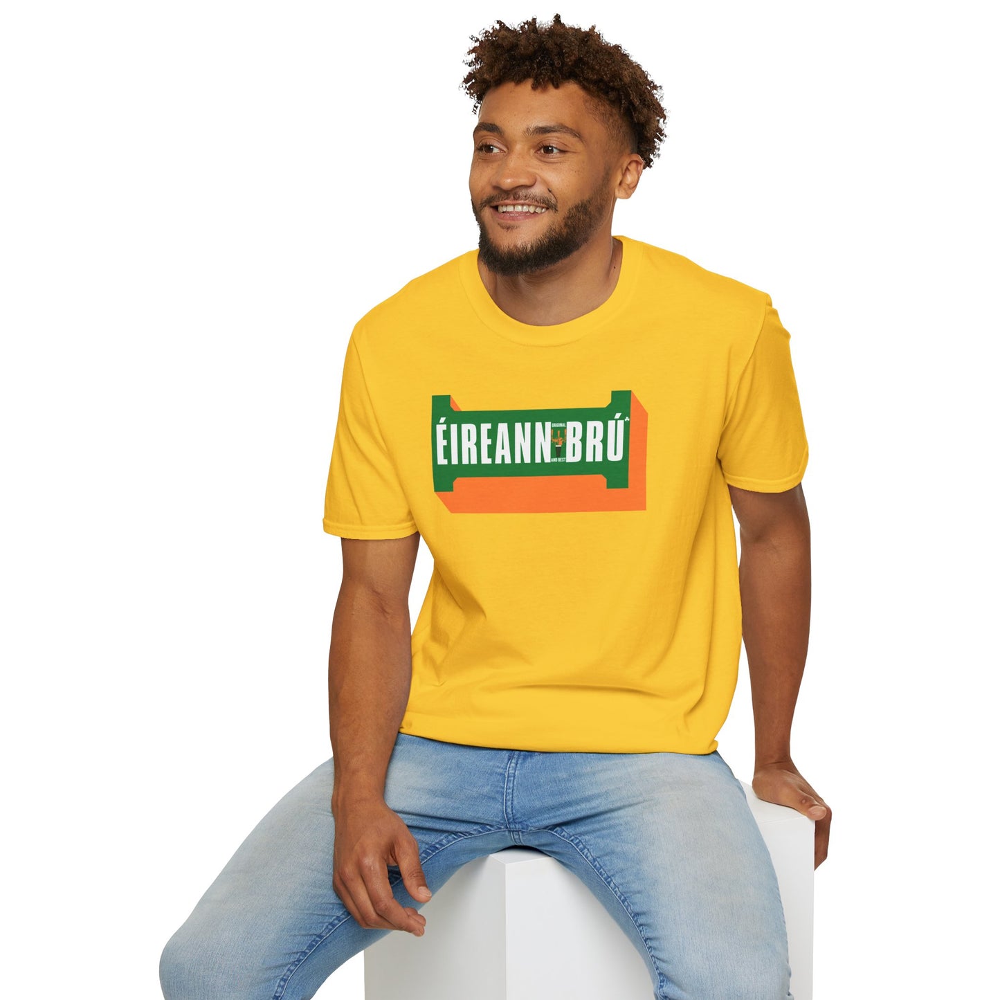 ÉIREANN BRÚ Unisex Softstyle 100% Cotton T-Shirt