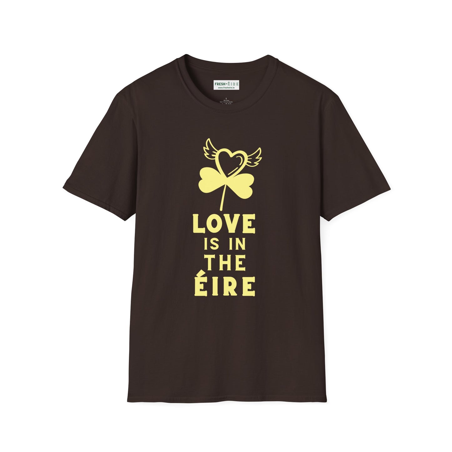 LOVE IS IN THE ÉIRE 2 Unisex Softstyle 100% Cotton T-Shirt