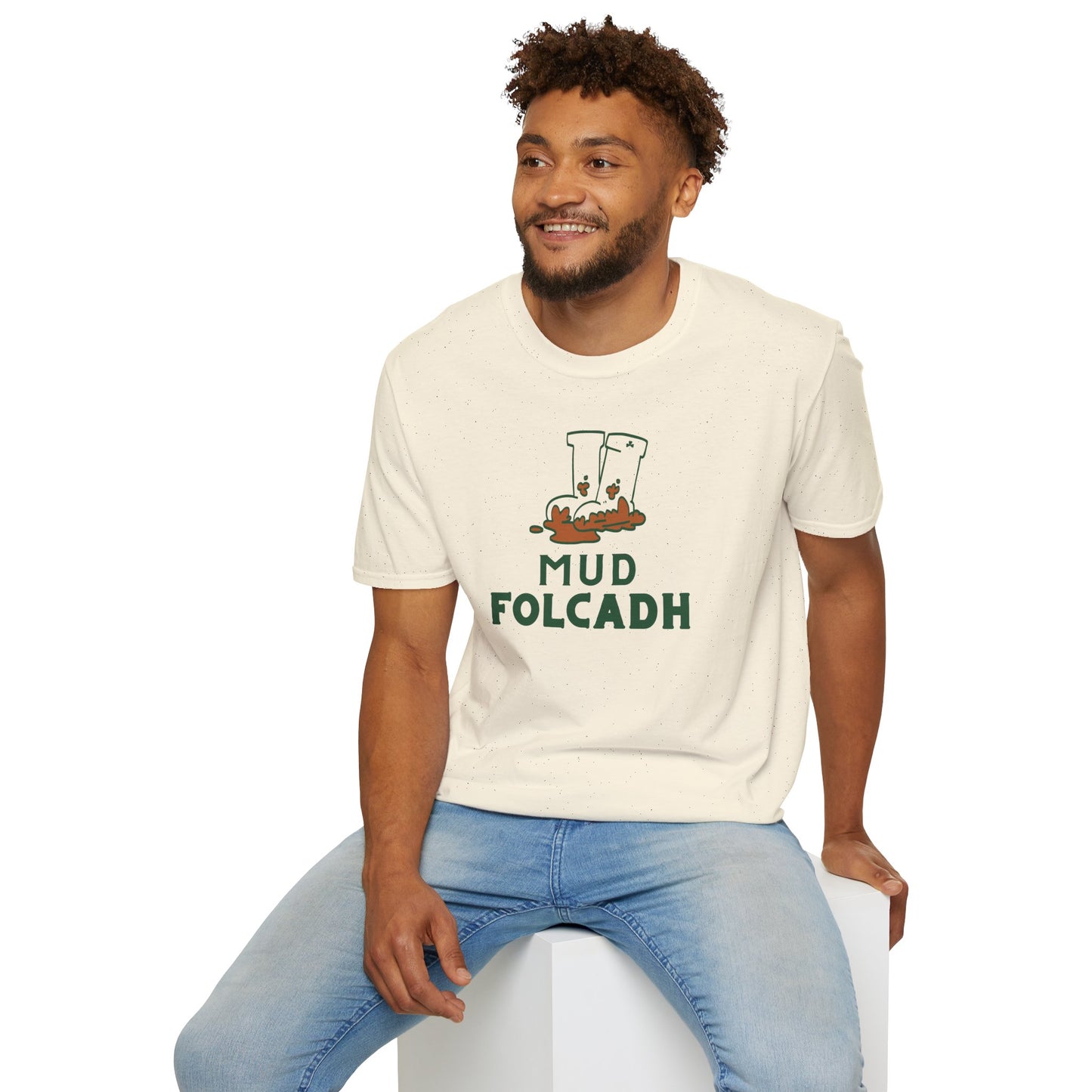 MUD FOLCADH Unisex Softstyle T-Shirt