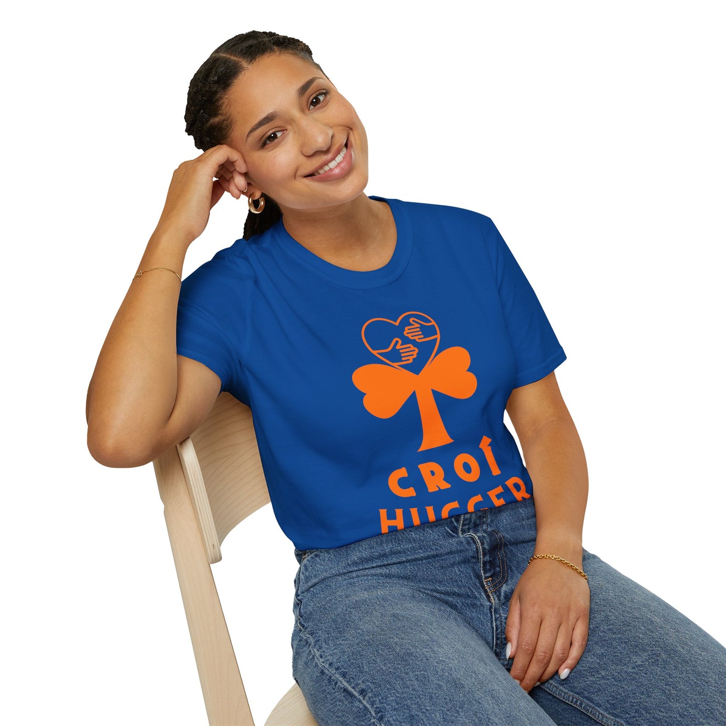 CROÍ HUGGER Unisex Softstyle 100% Cotton T-Shirt