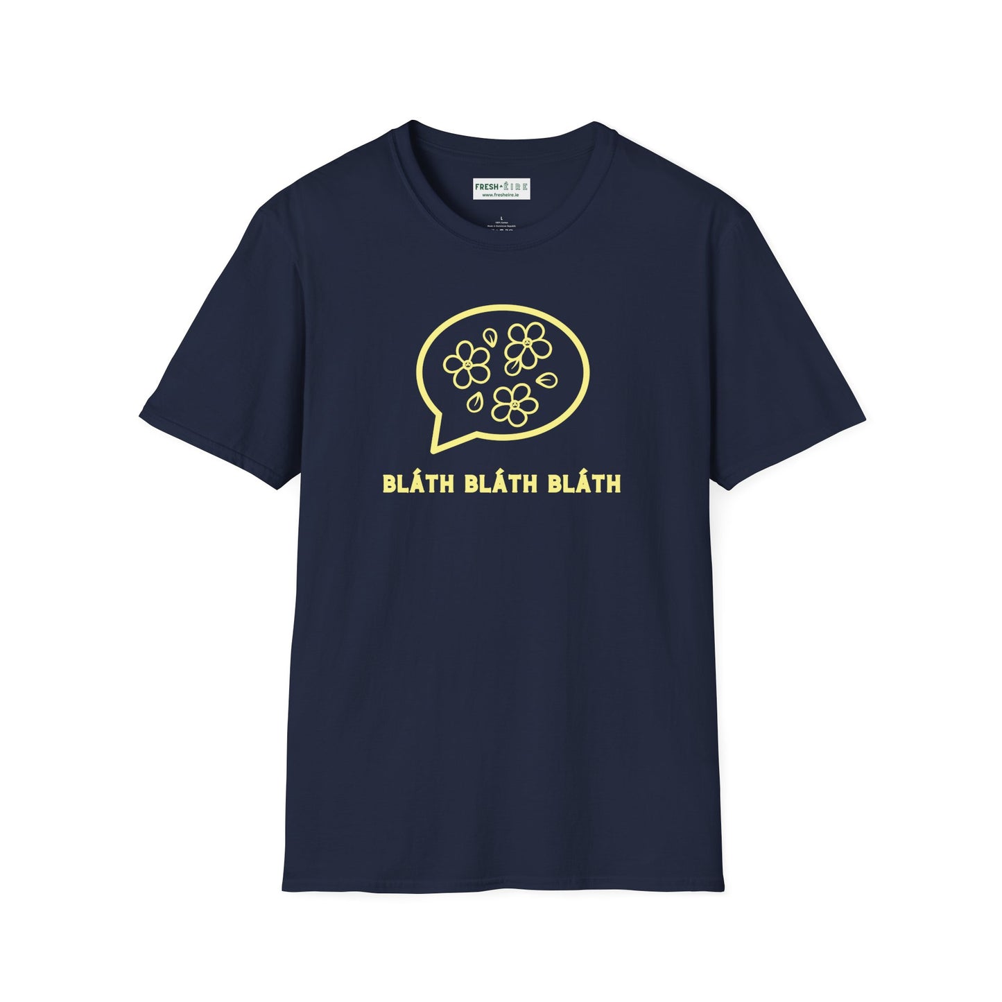 BLÁTH BLÁTH BLÁTH Unisex Softstyle 100% Cotton T-Shirt