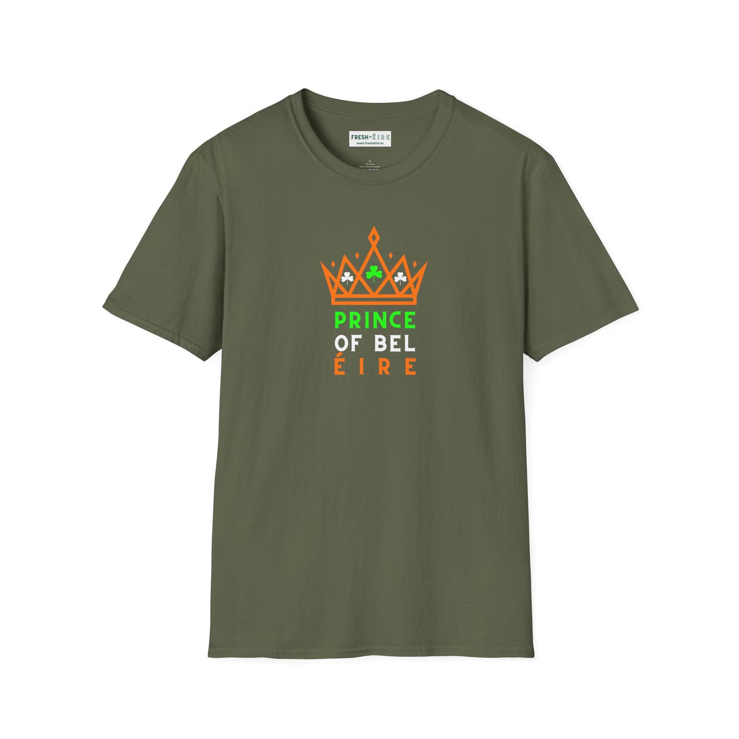 PRINCE OF BEL ÉIRE Unisex Softstyle 100% Cotton T-Shirt