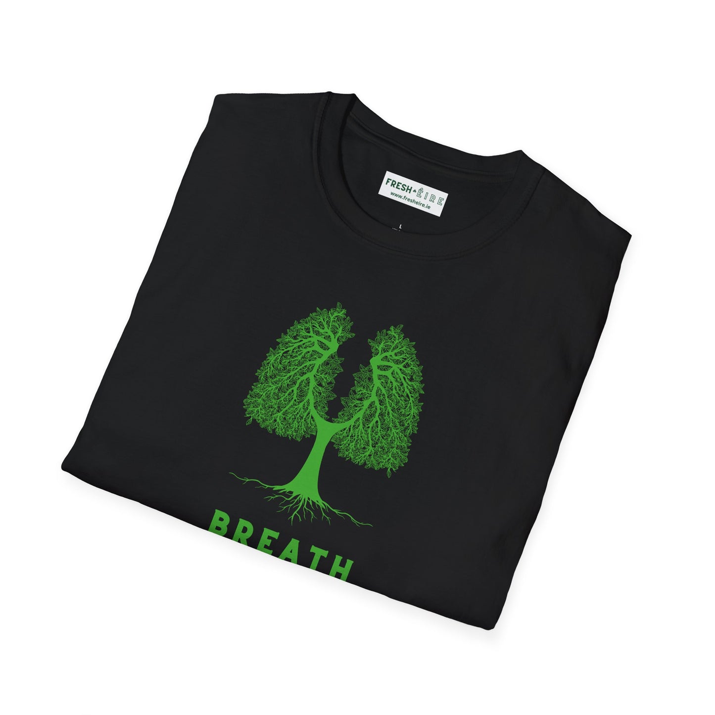 BREATH OF FRESH ÉIRE Unisex Softstyle 100% Cotton T-Shirt