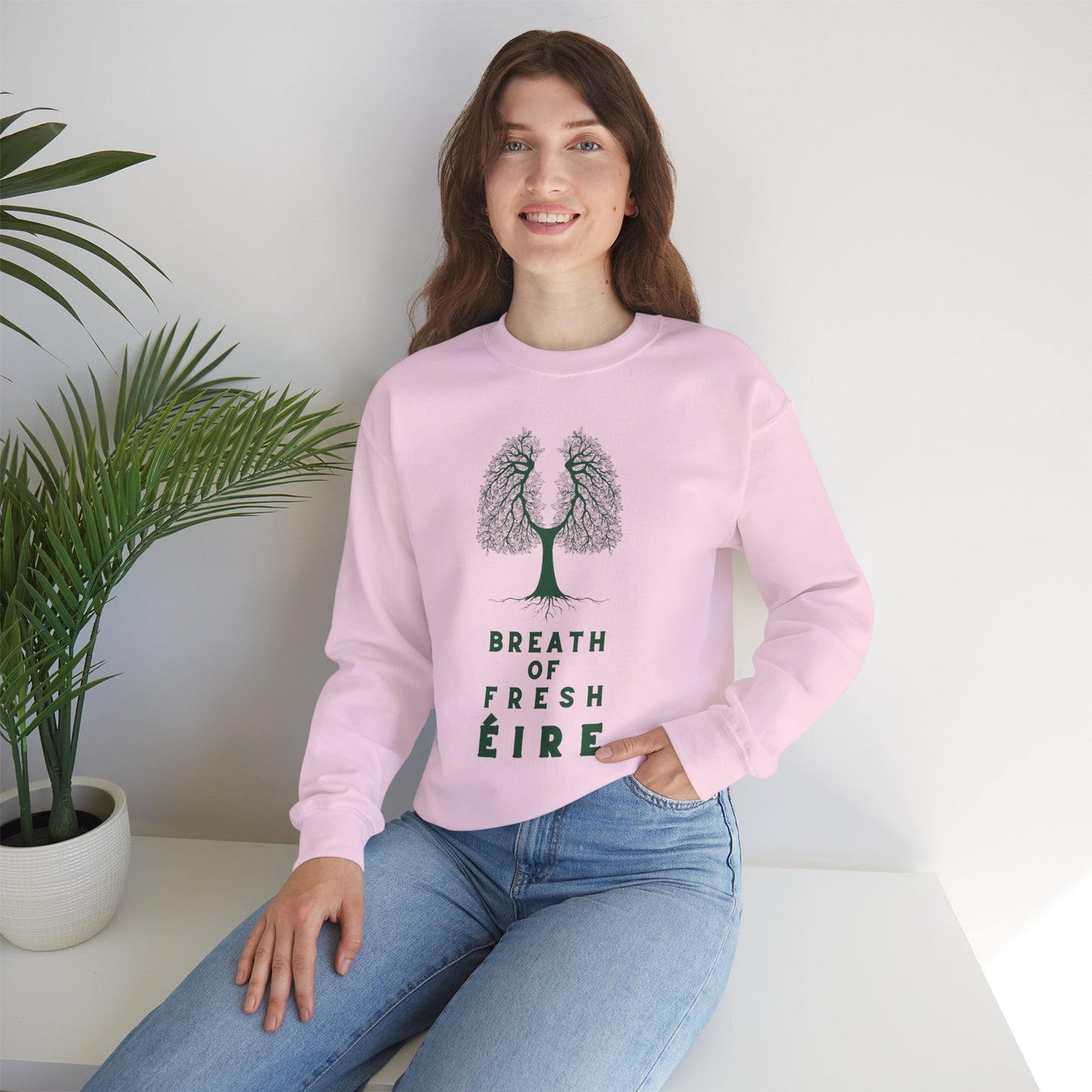 BREATH OF FRESH ÉIRE Unisex Heavy Blend™ Crewneck Sweatshirt