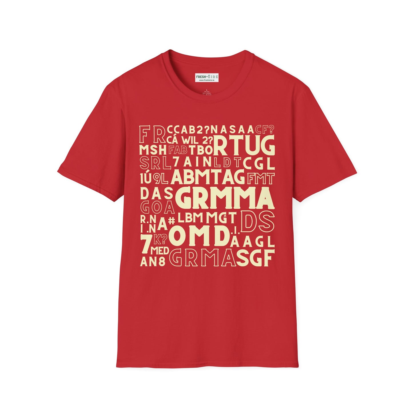 GRMMA Unisex Softstyle 100% Cotton T-Shirt