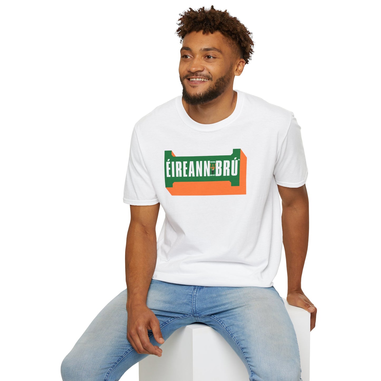 ÉIREANN BRÚ Unisex Softstyle 100% Cotton T-Shirt