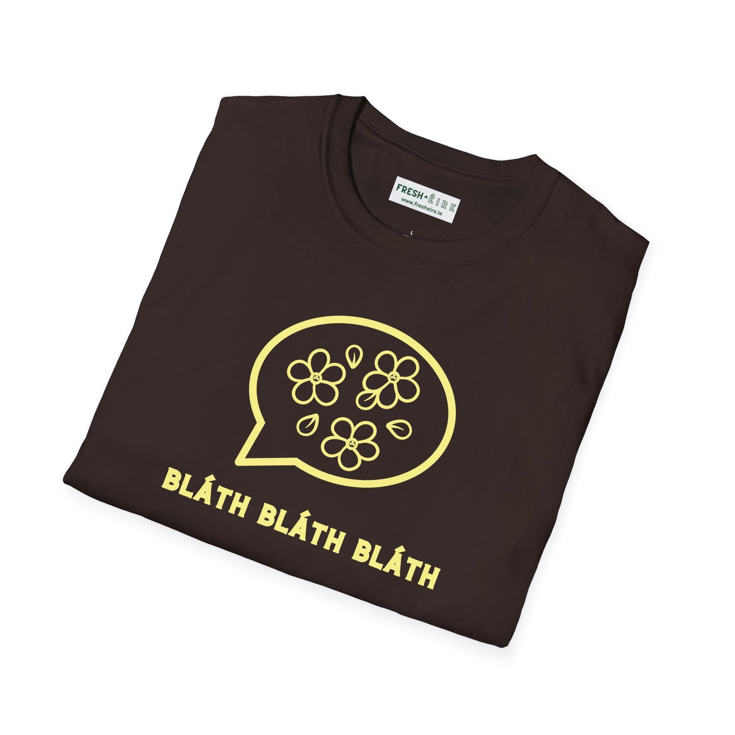 BLÁTH BLÁTH BLÁTH Unisex Softstyle 100% Cotton T-Shirt