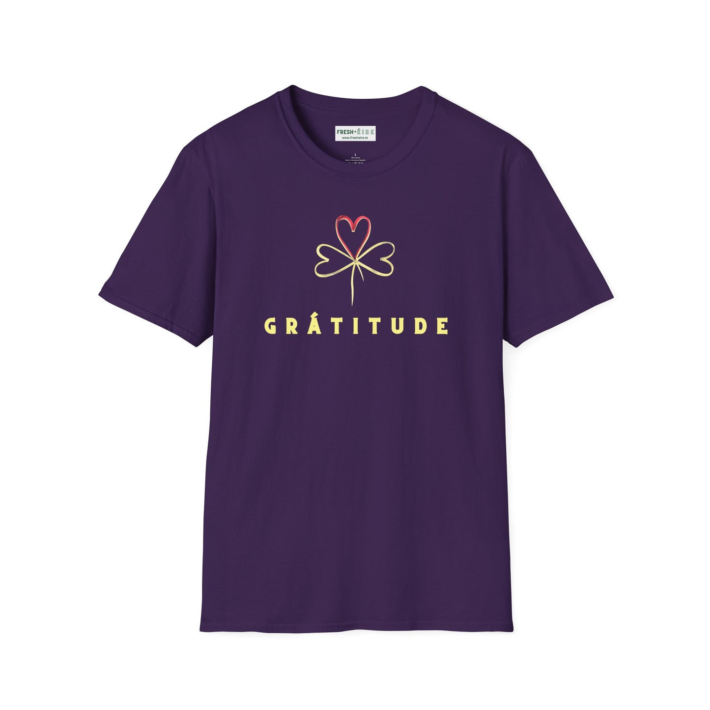 GRÁTITUDE Unisex Softstyle 100% Cotton T-Shirt