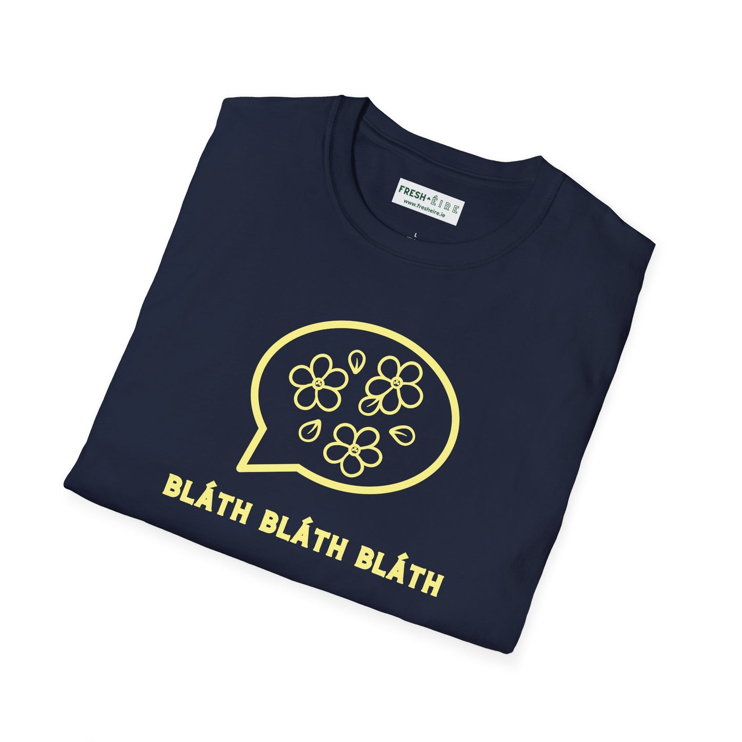 BLÁTH BLÁTH BLÁTH Unisex Softstyle 100% Cotton T-Shirt