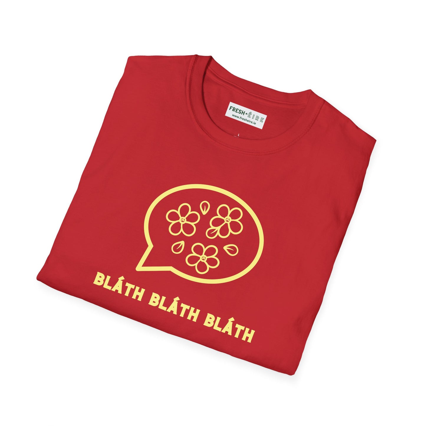 BLÁTH BLÁTH BLÁTH Unisex Softstyle 100% Cotton T-Shirt