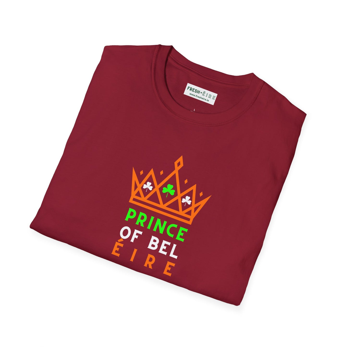 PRINCE OF BEL ÉIRE Unisex Softstyle 100% Cotton T-Shirt