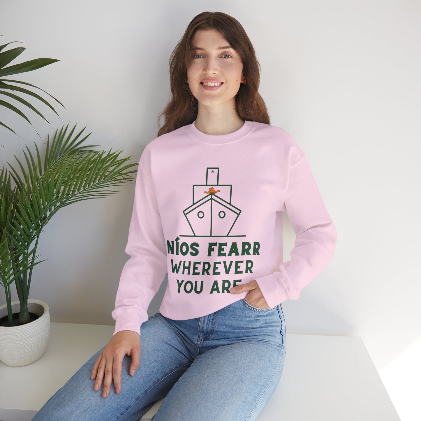 NÍOS FEARR, WHEREVER YOU ARE Unisex Heavy Blend™ Crewneck Sweatshirt