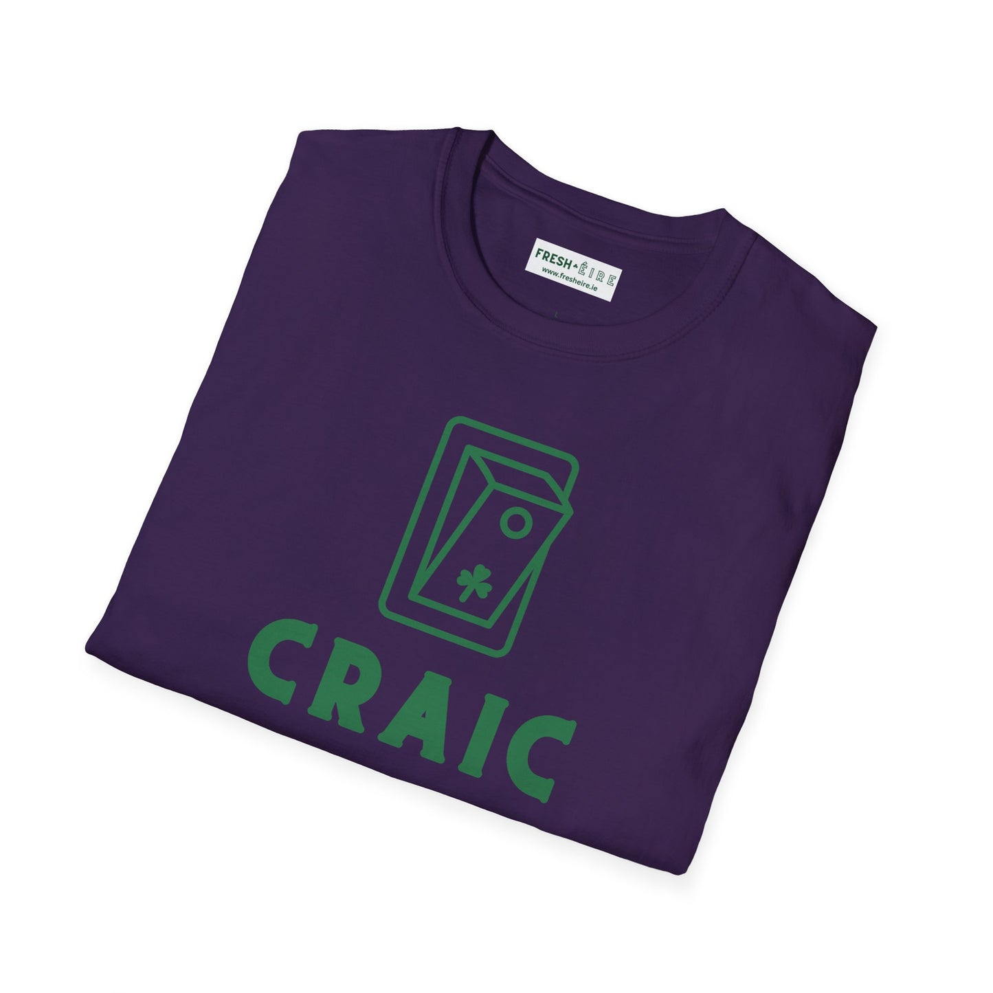 CRAIC ON Unisex Softstyle 100% Cotton T-Shirt