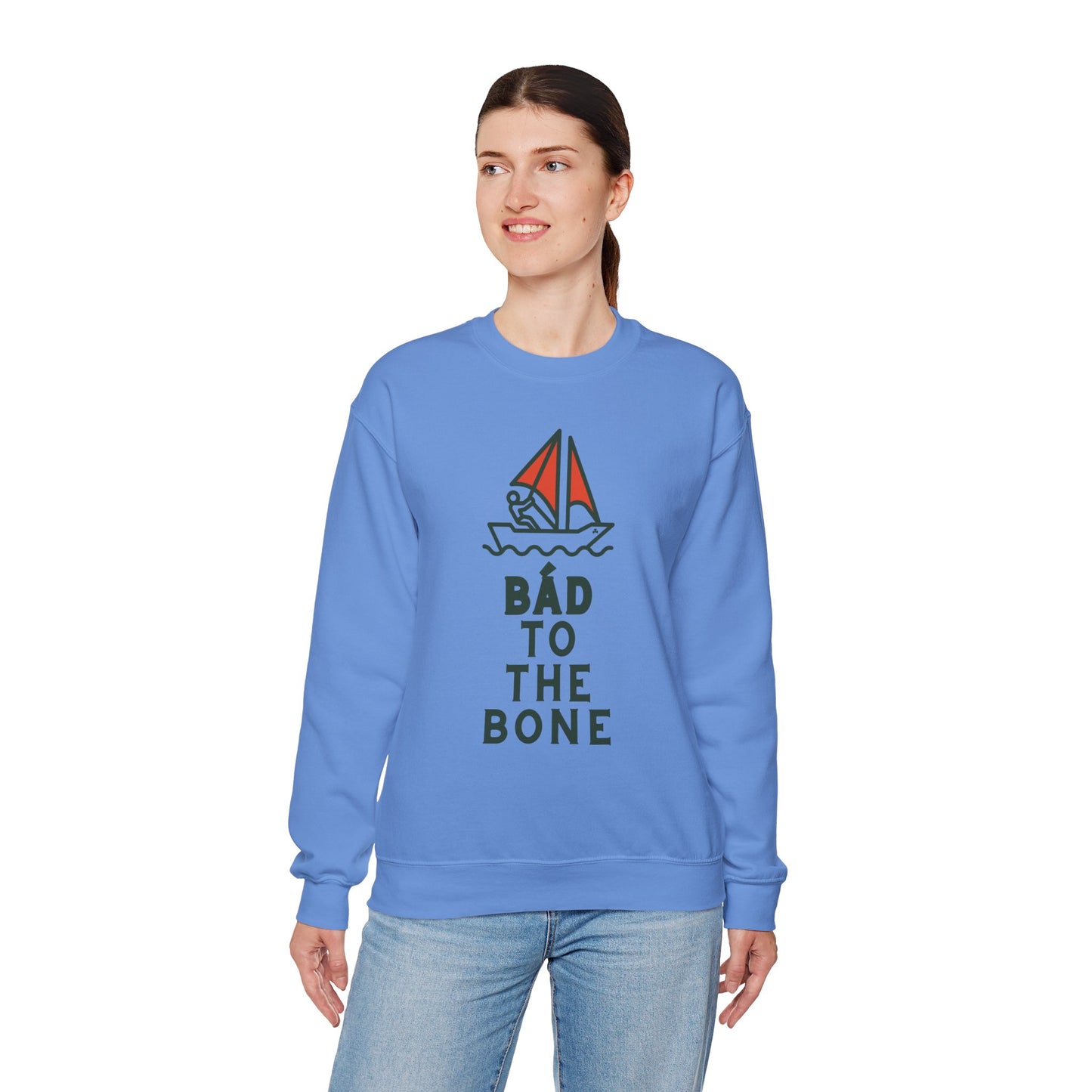 BÁD TO THE BONE Unisex Heavy Blend™ Crewneck Sweatshirt