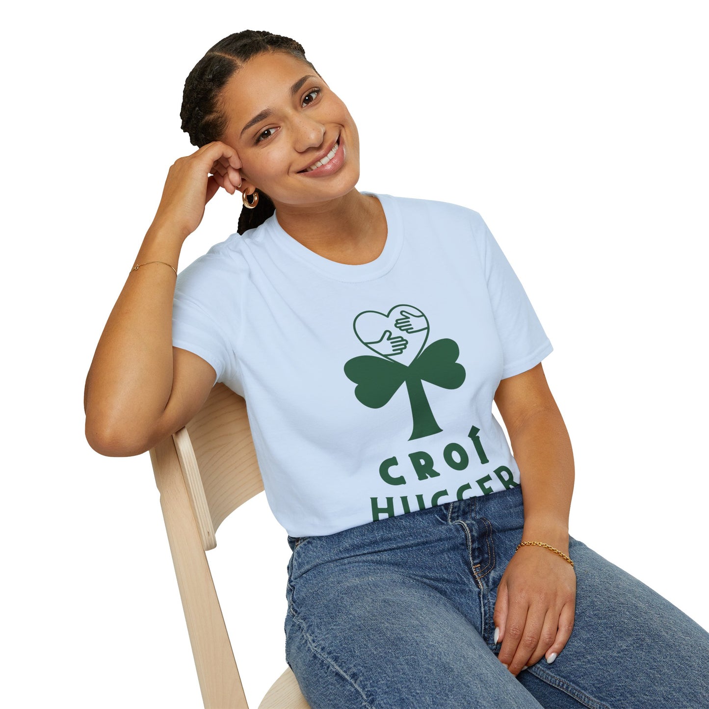 CROÍ HUGGER Unisex Softstyle 100% Cotton T-Shirt