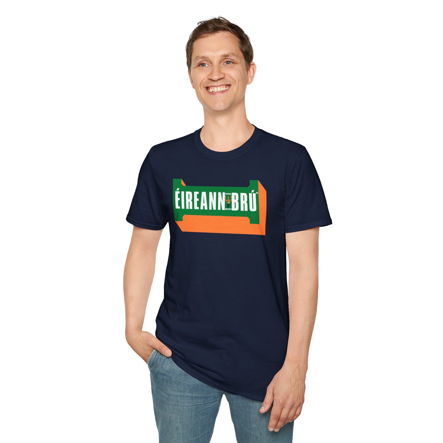 ÉIREANN BRÚ Unisex Softstyle 100% Cotton T-Shirt