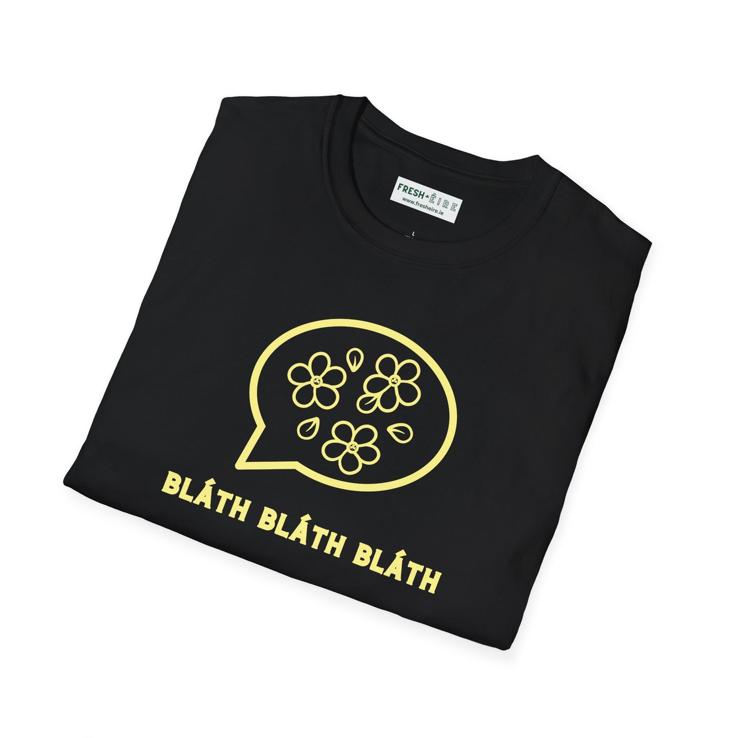 BLÁTH BLÁTH BLÁTH Unisex Softstyle 100% Cotton T-Shirt