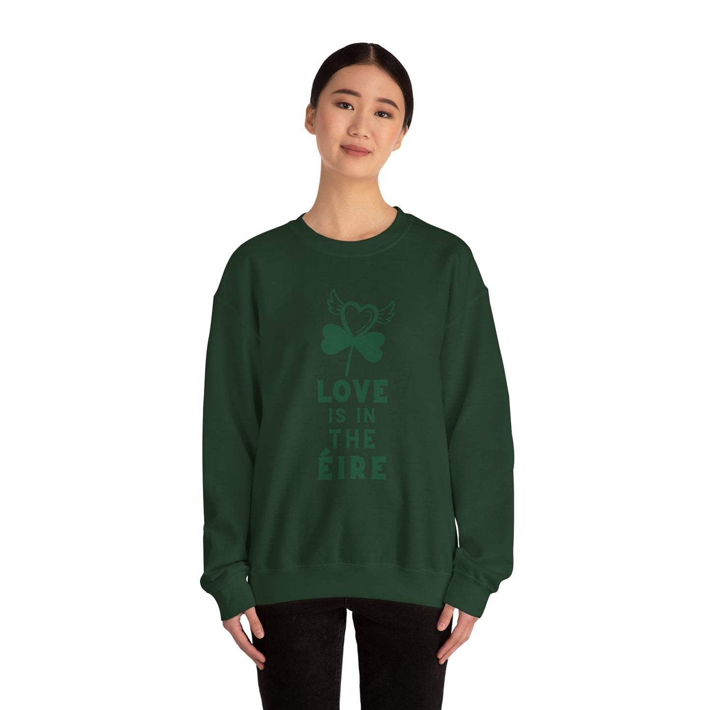 LOVE IS IN THE ÉIRE 2 Unisex Heavy Blend™ Crewneck Sweatshirt
