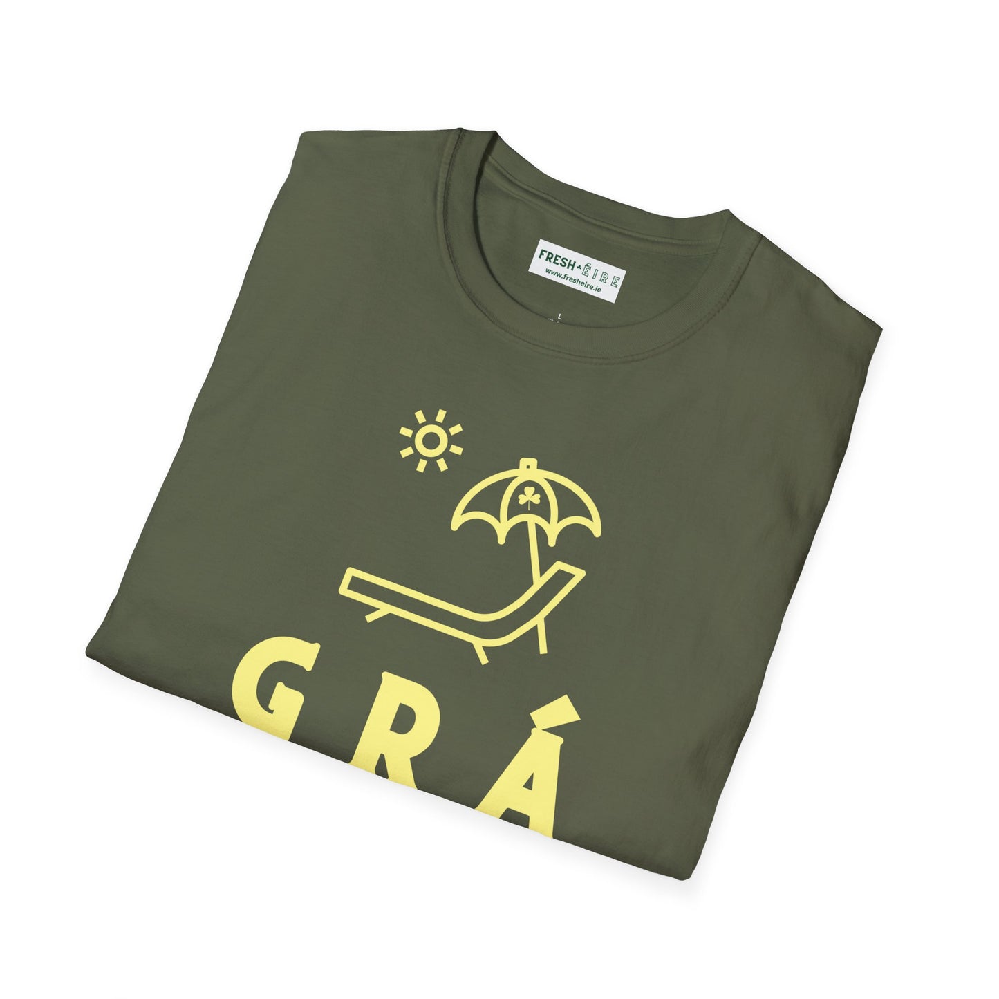 GRÁ FOR THE TRÁ EXTRÁ Unisex Softstyle 100% Cotton T-Shirt