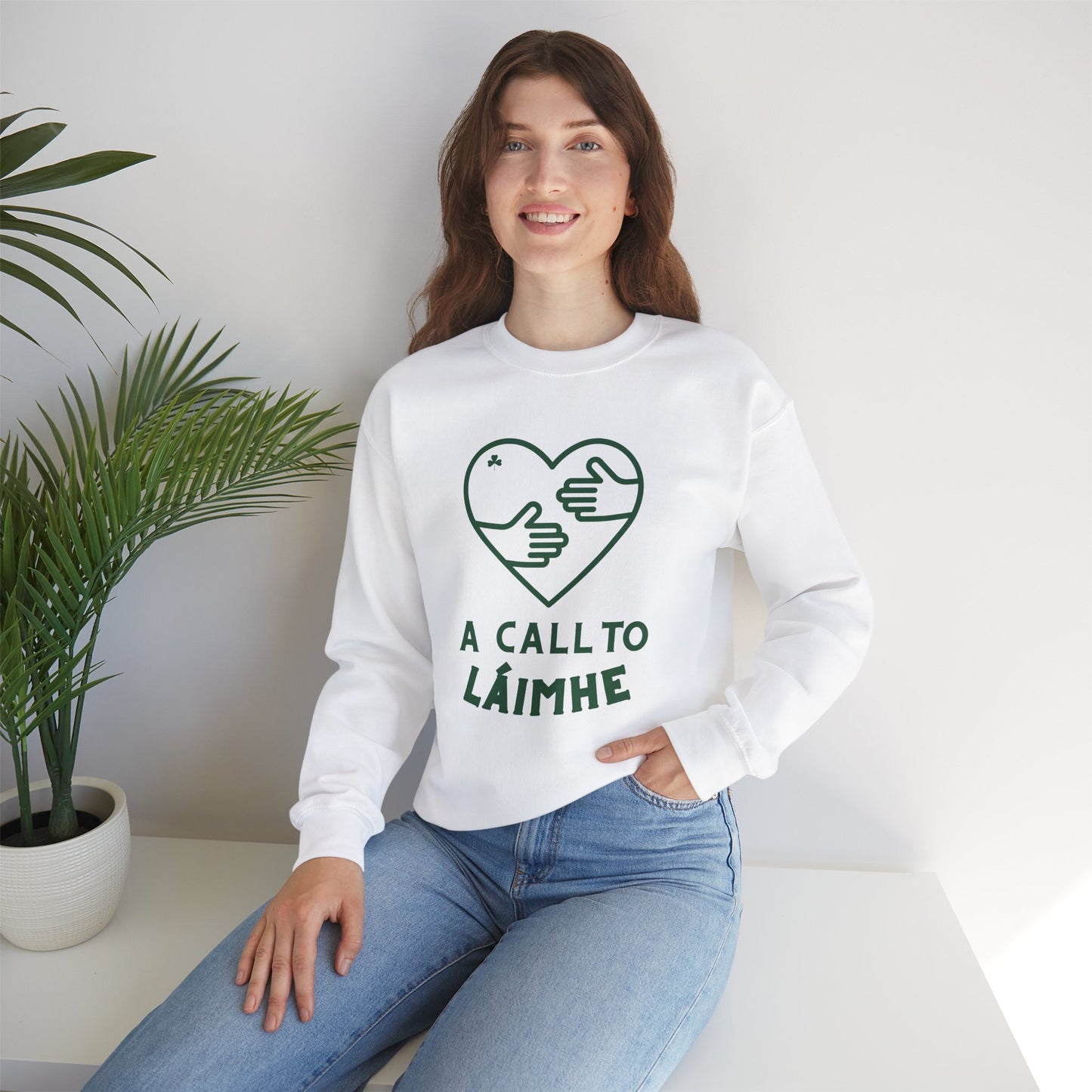 A CALL TO LÁIMHE Unisex Heavy Blend™ Crewneck Sweatshirt