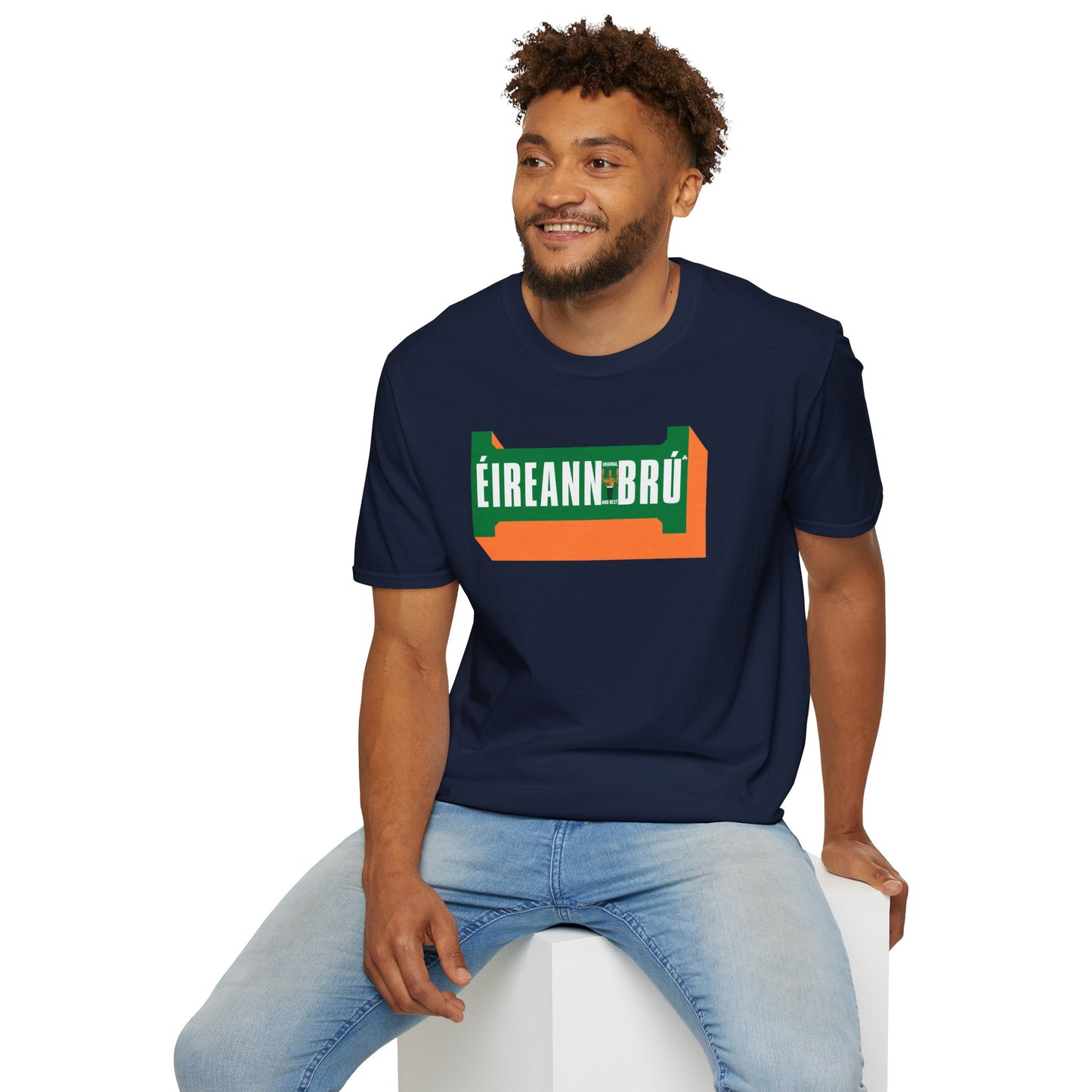 ÉIREANN BRÚ Unisex Softstyle 100% Cotton T-Shirt