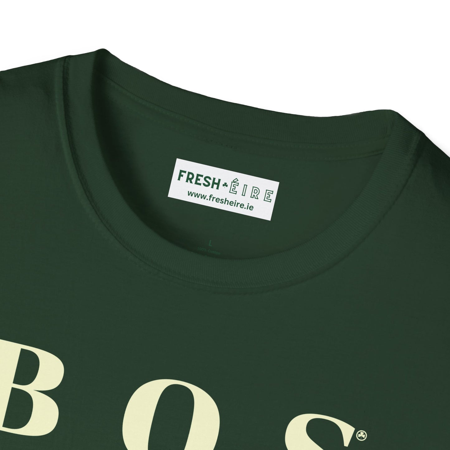 BOS BUALADH BOS Unisex Softstyle 100% Cotton T-Shirt
