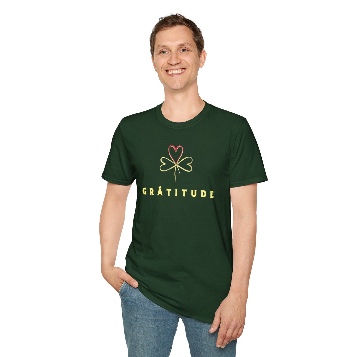 GRÁTITUDE Unisex Softstyle 100% Cotton T-Shirt