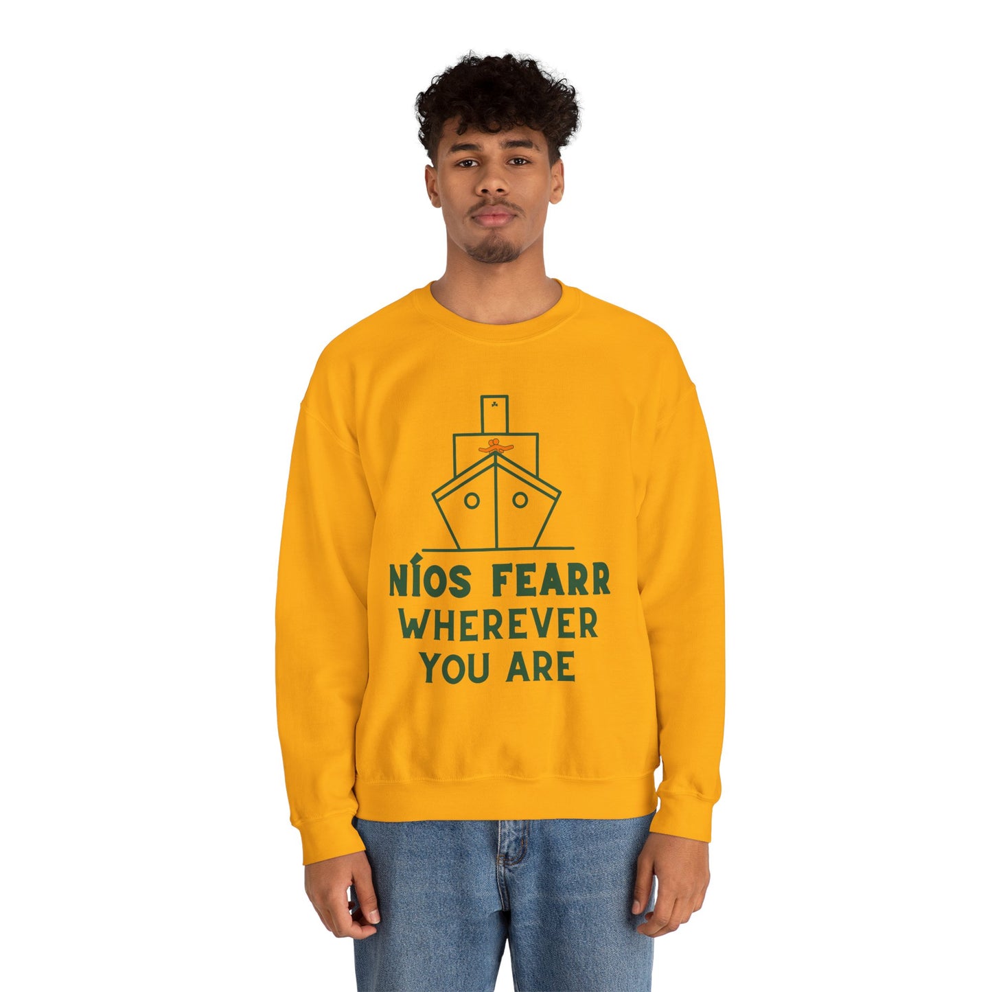 NÍOS FEARR, WHEREVER YOU ARE Unisex Heavy Blend™ Crewneck Sweatshirt