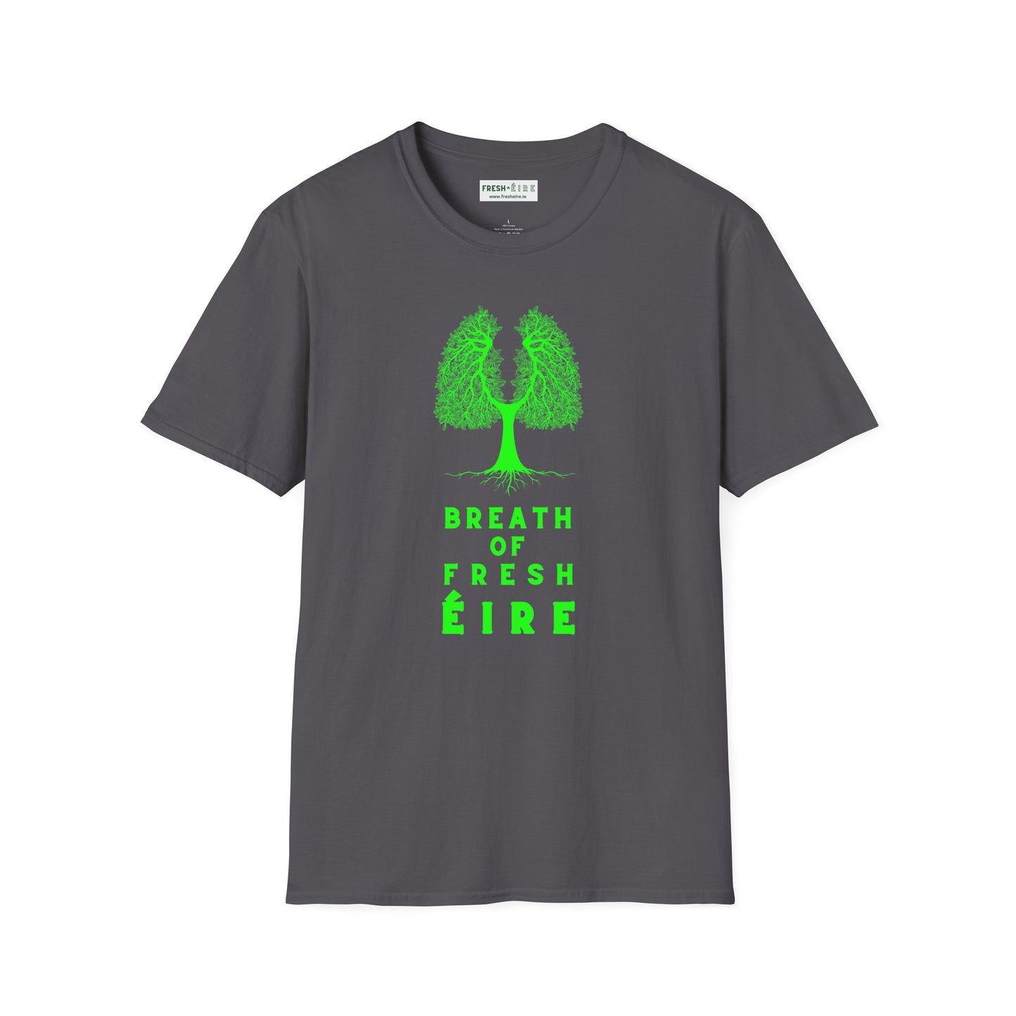 BREATH OF FRESH ÉIRE Unisex Softstyle 100% Cotton T-Shirt
