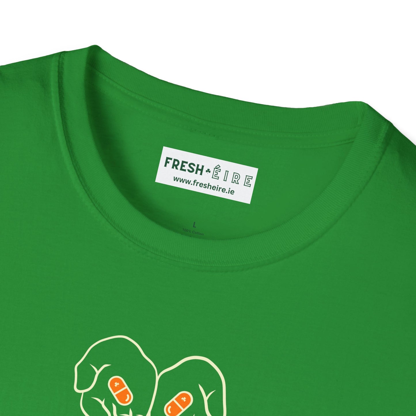 GO LEISCE IN THE MATRIX Unisex Softstyle 100% Cotton T-Shirt