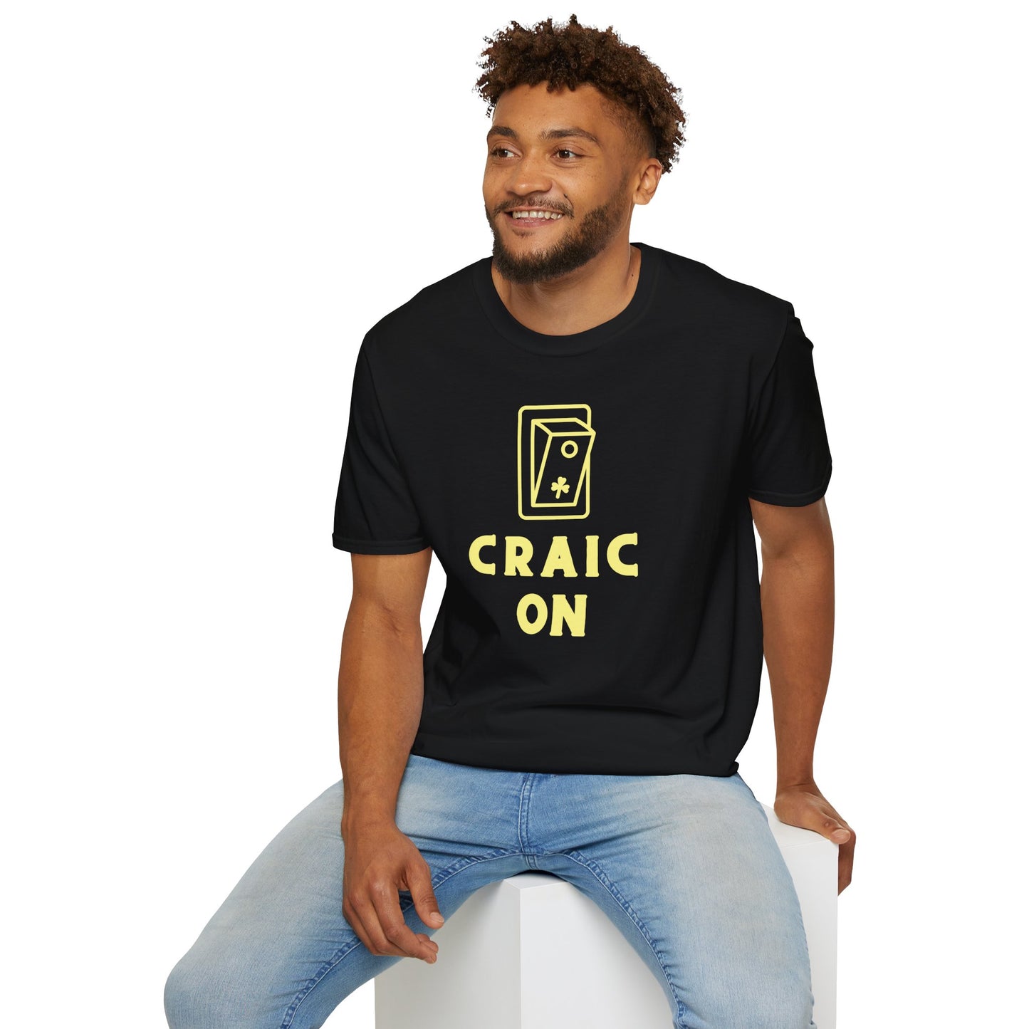 CRAIC ON Unisex Softstyle 100% Cotton T-Shirt