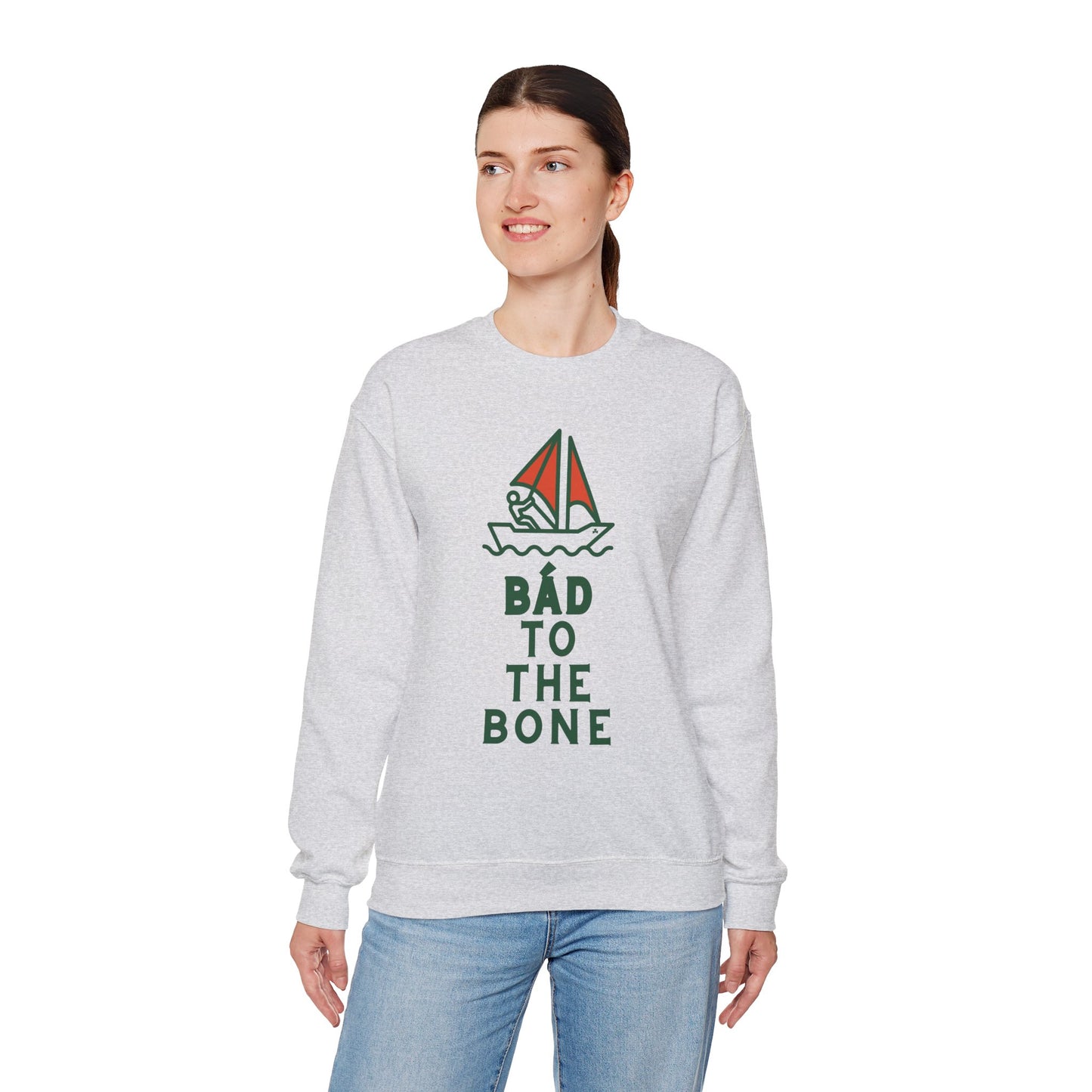 BÁD TO THE BONE Unisex Heavy Blend™ Crewneck Sweatshirt