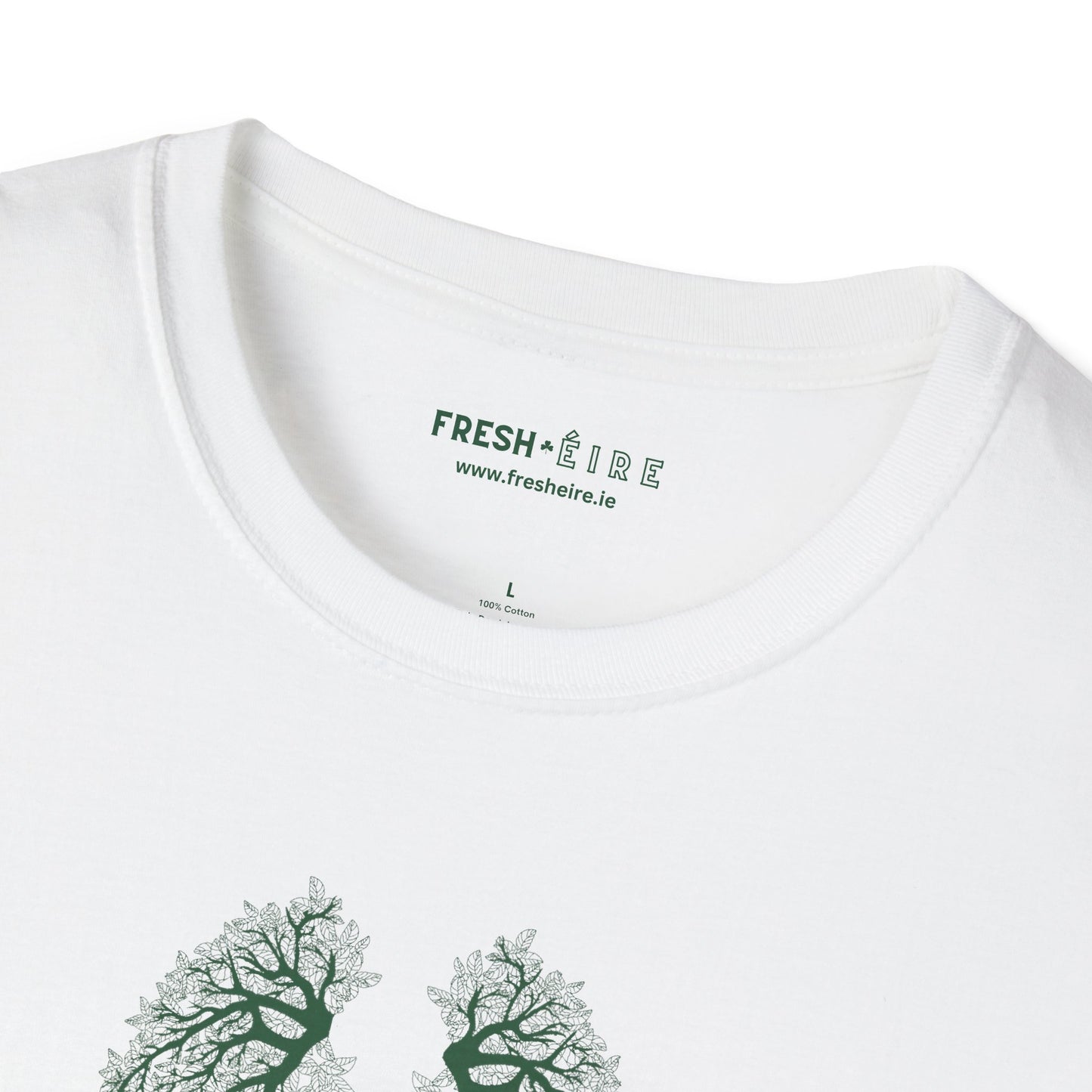 BREATH OF FRESH ÉIRE Unisex Softstyle 100% Cotton T-Shirt