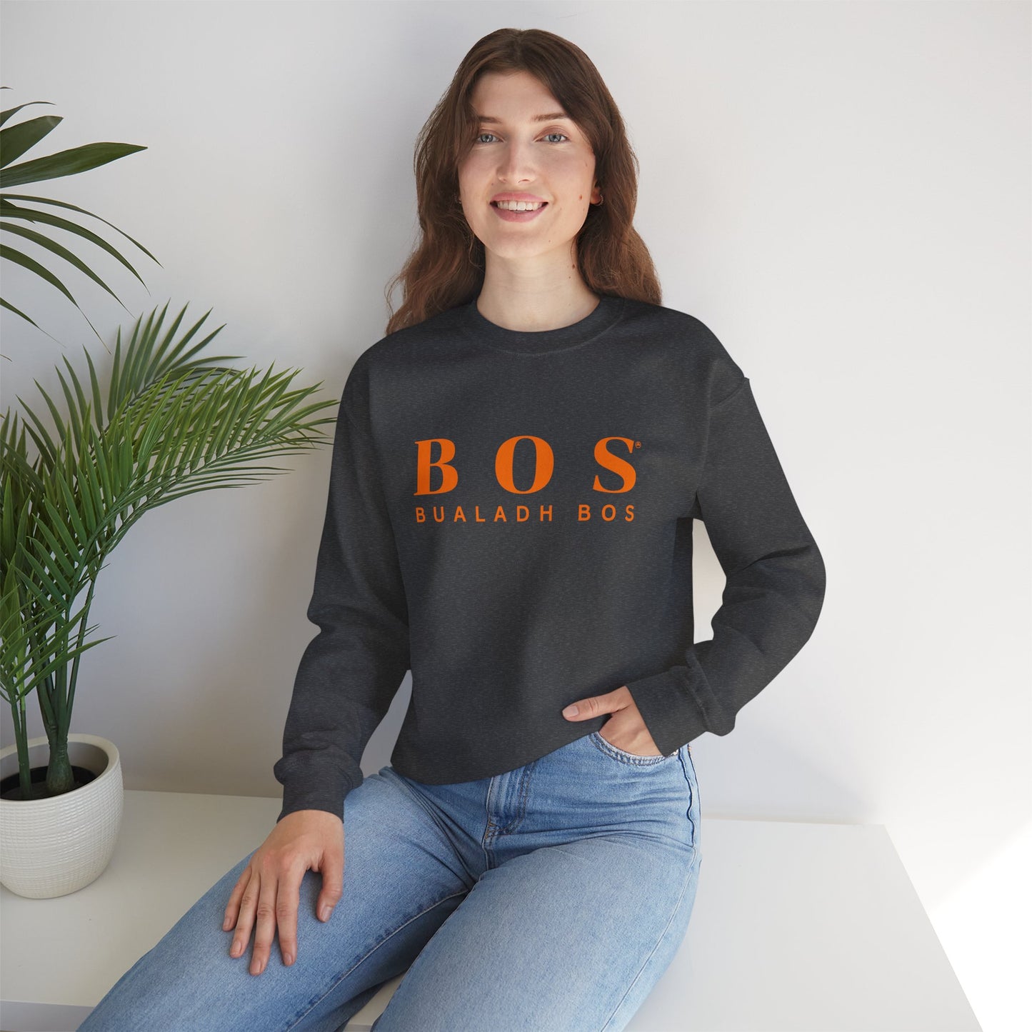 BOS BUALADH BOS Unisex Heavy Blend™ Crewneck Sweatshirt