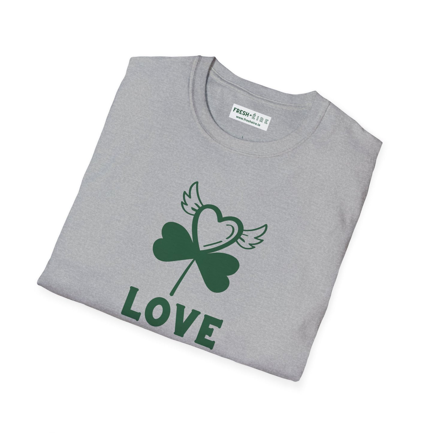 LOVE IS IN THE ÉIRE 2 Unisex Softstyle 100% Cotton T-Shirt