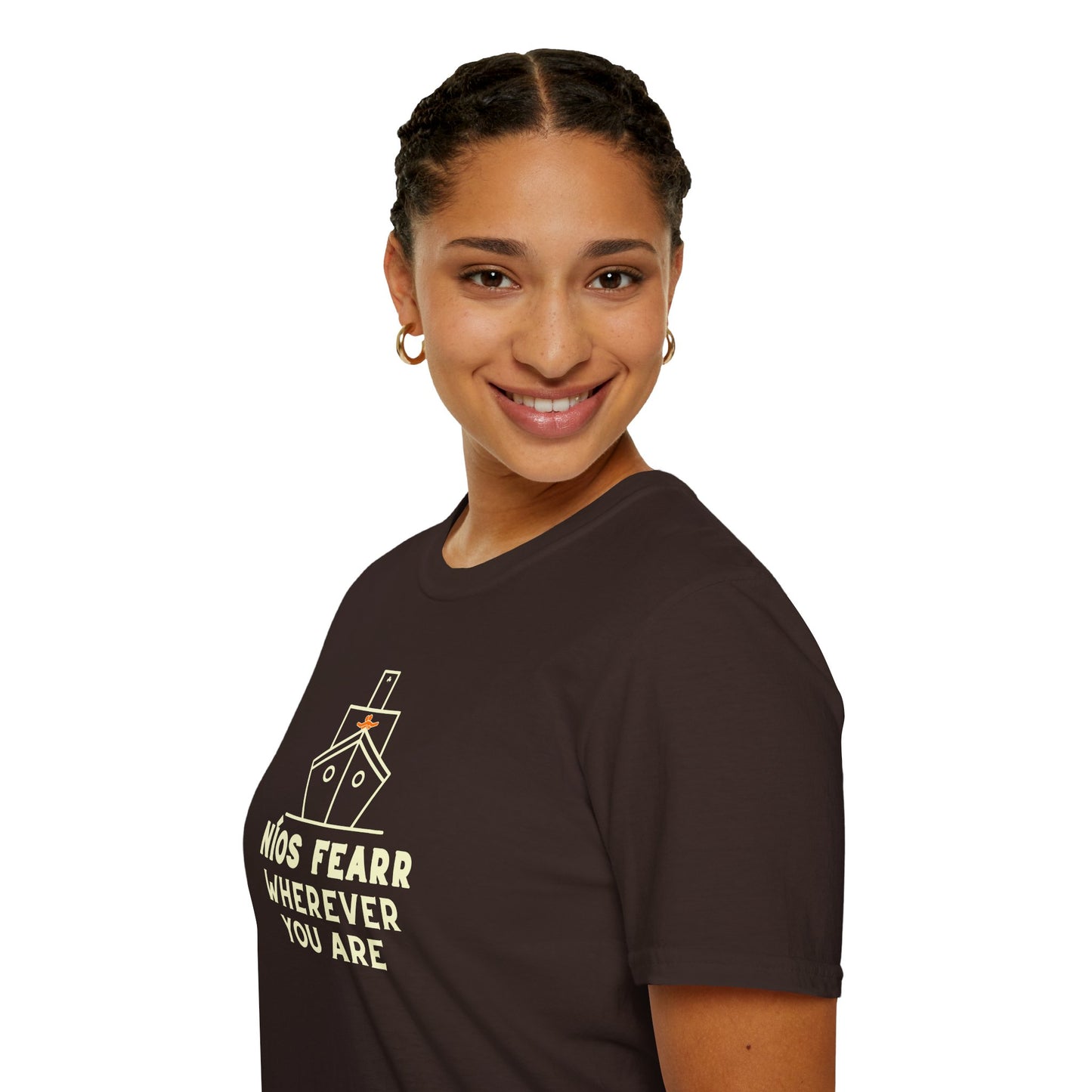 NÍOS FEARR WHEREVER YOU ARE Unisex Softstyle 100% Cotton T-Shirt