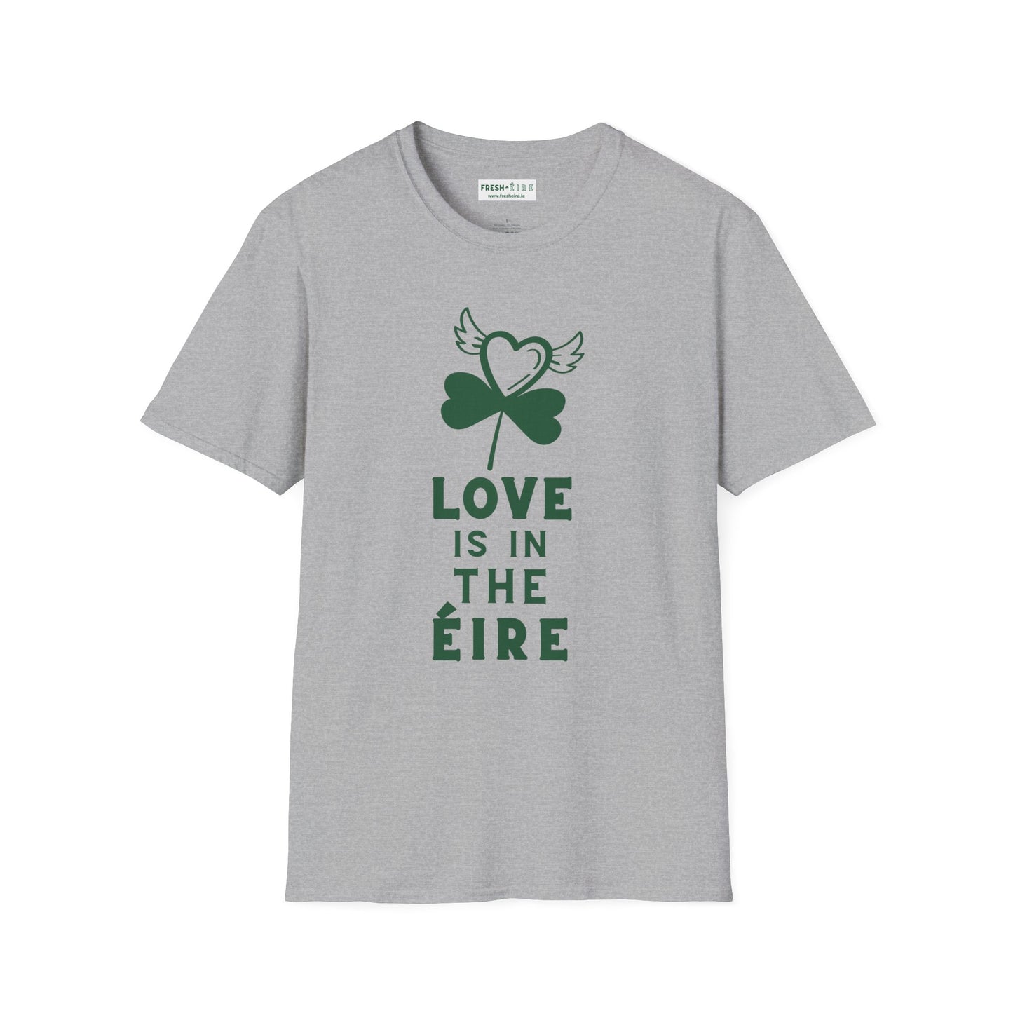 LOVE IS IN THE ÉIRE 2 Unisex Softstyle 100% Cotton T-Shirt
