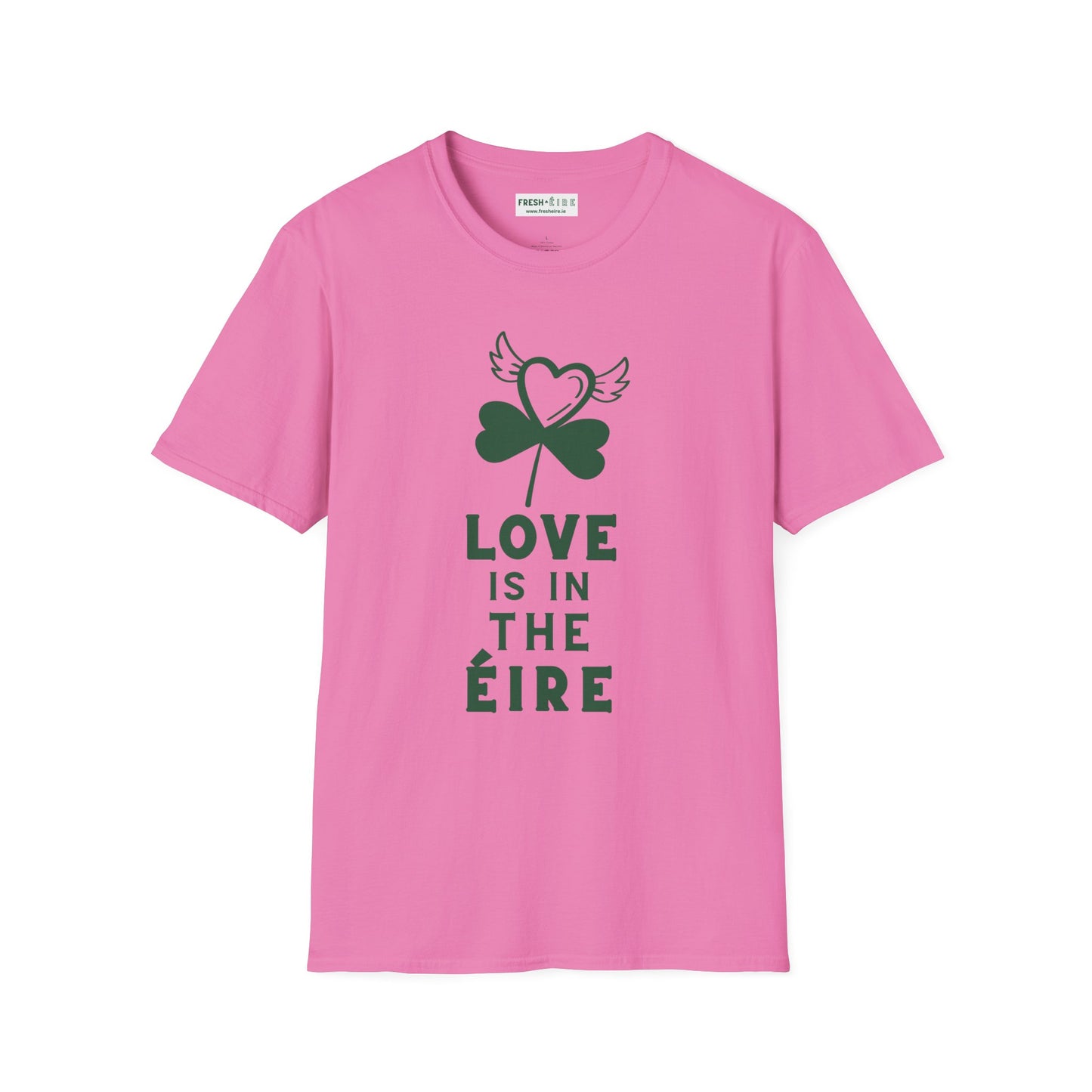 LOVE IS IN THE ÉIRE 2 Unisex Softstyle 100% Cotton T-Shirt
