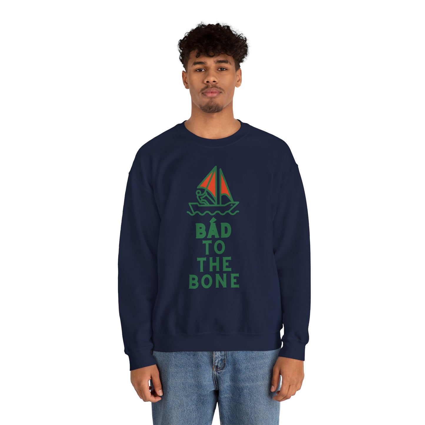 BÁD TO THE BONE Unisex Heavy Blend™ Crewneck Sweatshirt