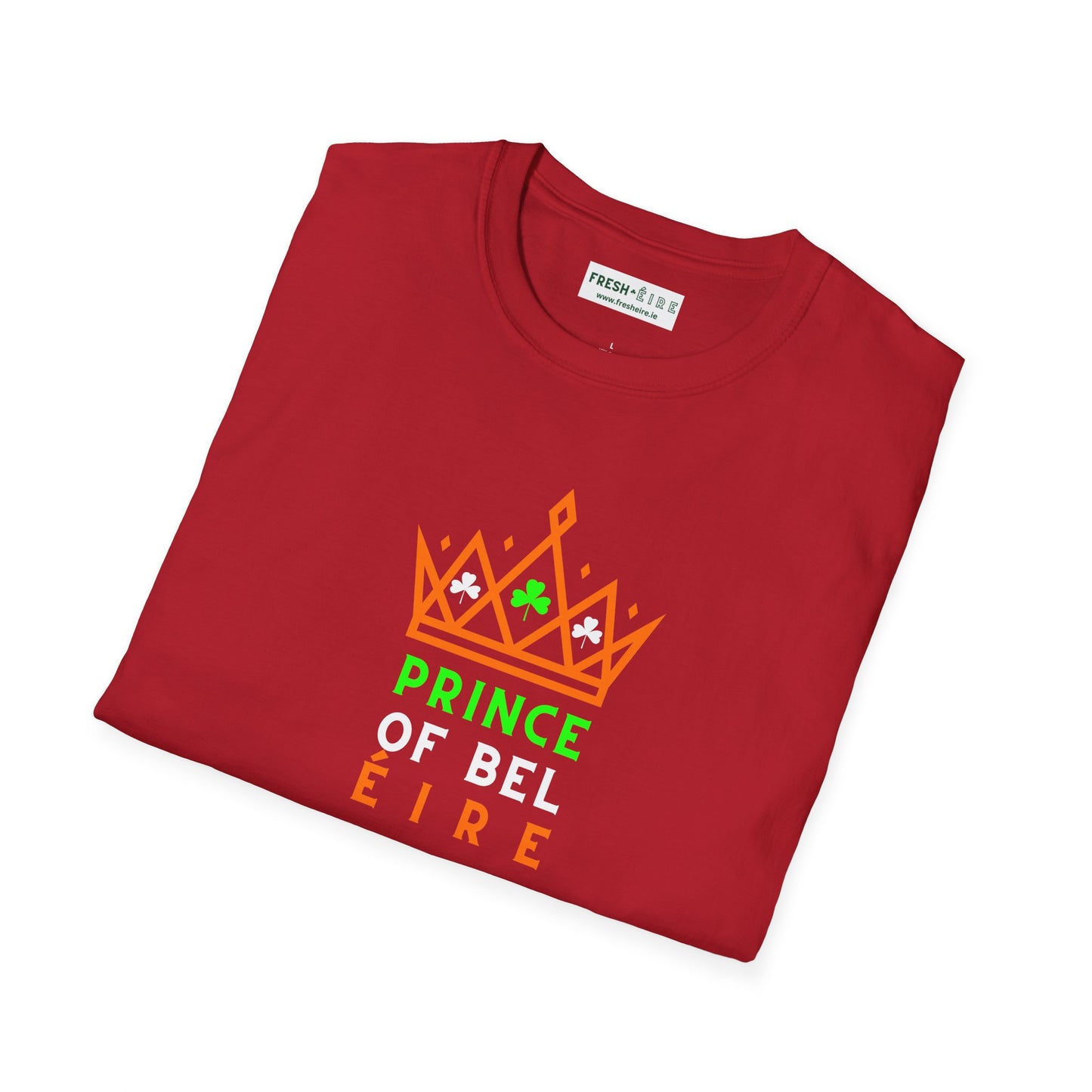 PRINCE OF BEL ÉIRE Unisex Softstyle 100% Cotton T-Shirt